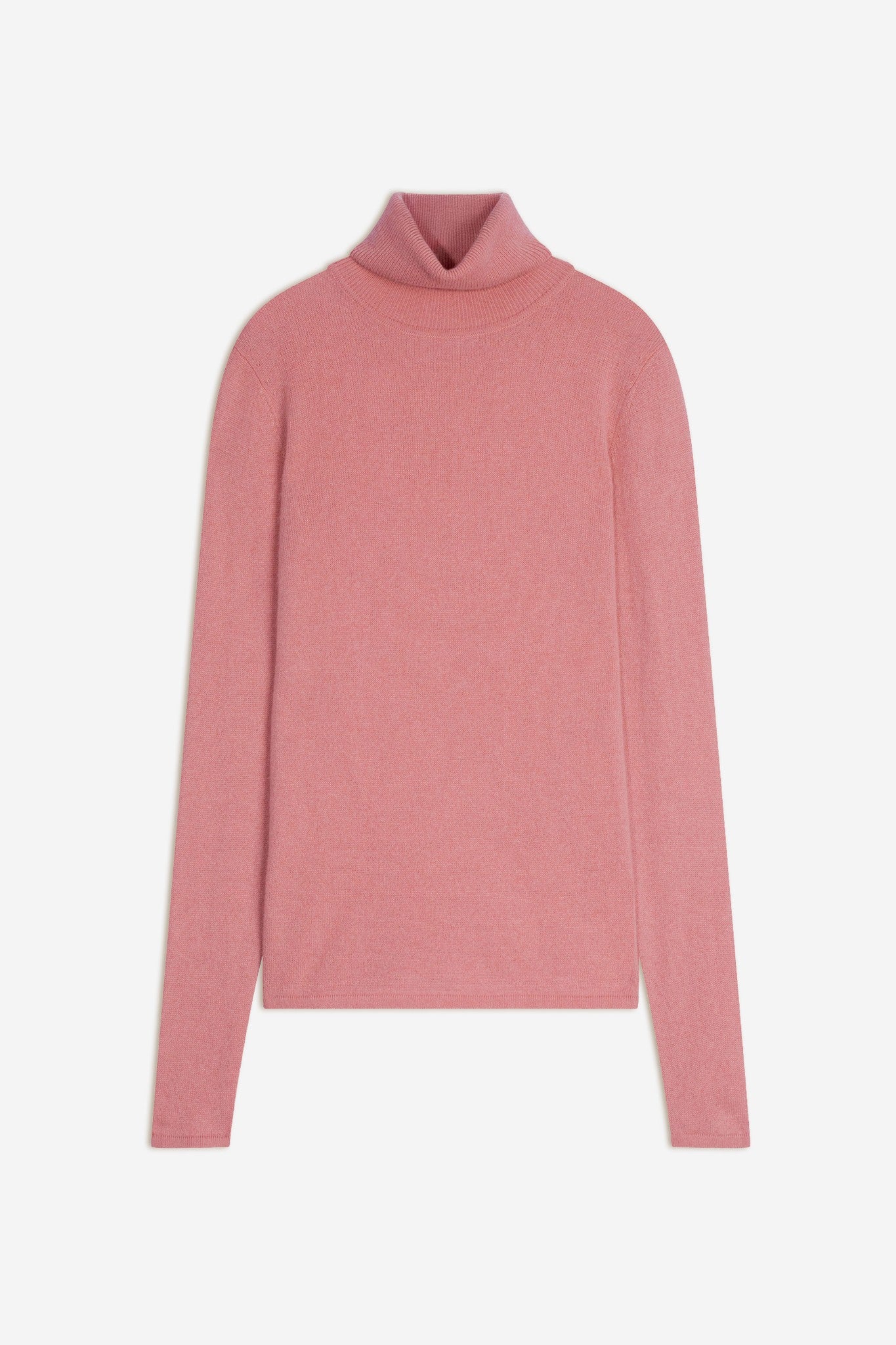 ashley pull col roulé pétale 100% cachemire