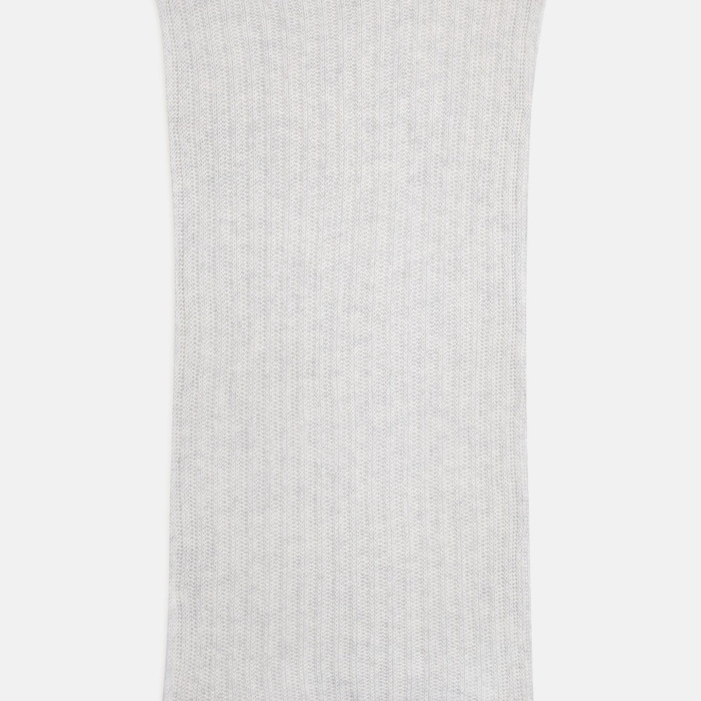 clody tour de cou 4 fils gris perle chiné 100% cachemire