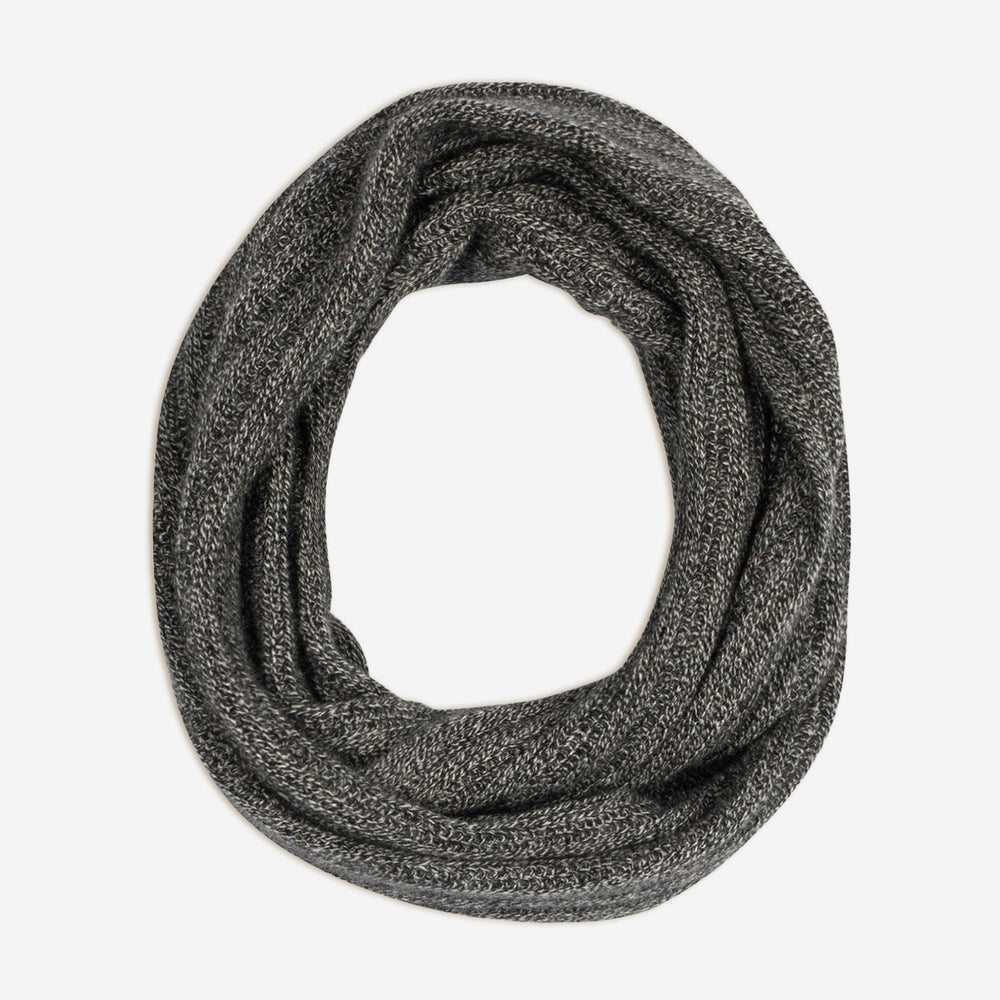 clody tour de cou 4 fils noir/blanc 100% cachemire