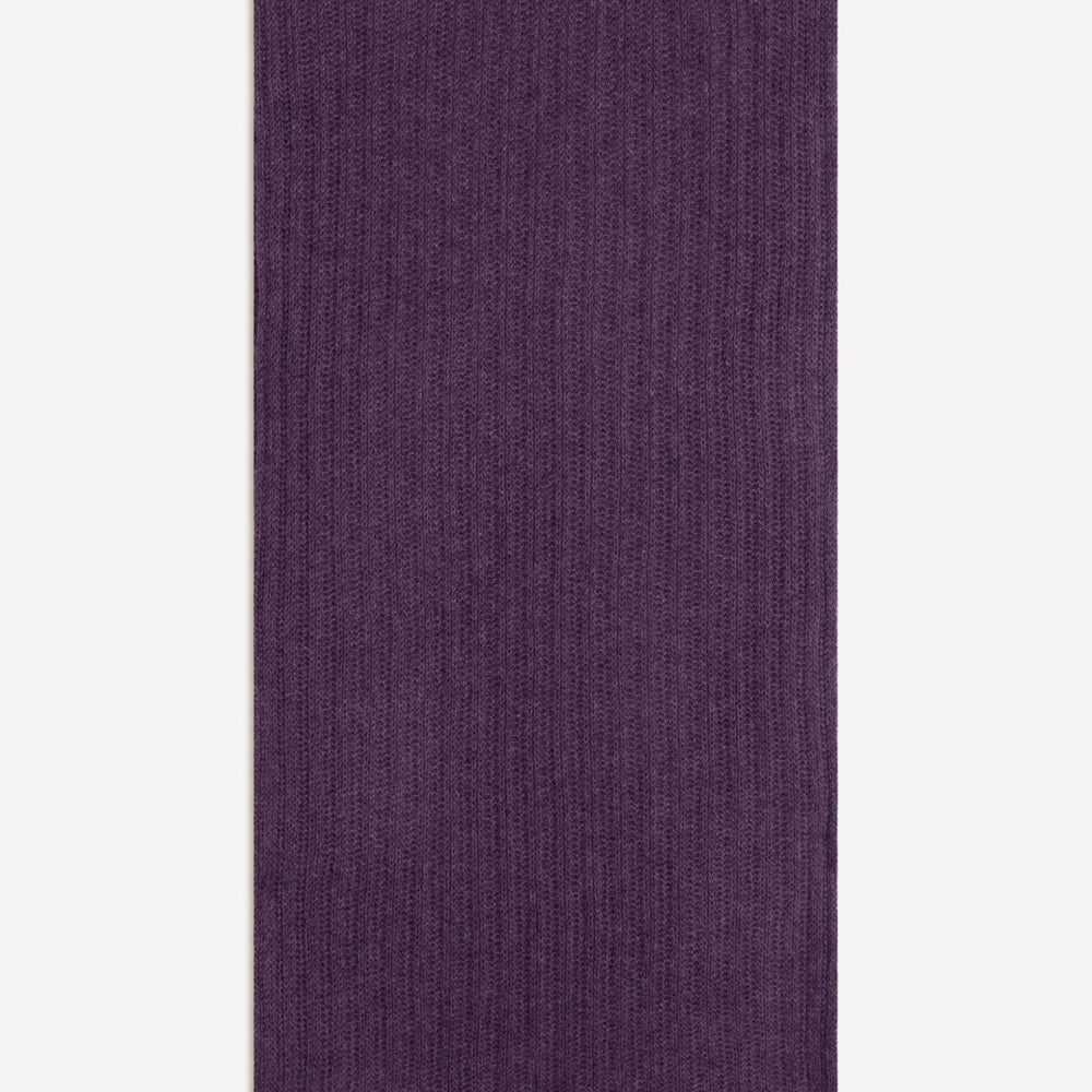 clody tour de cou 4 fils violet chiné 100% cachemire