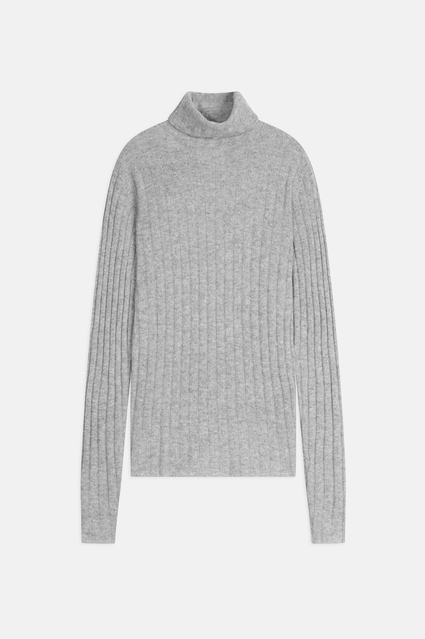 craigton pull col roulé nuage chiné 100% cachemire