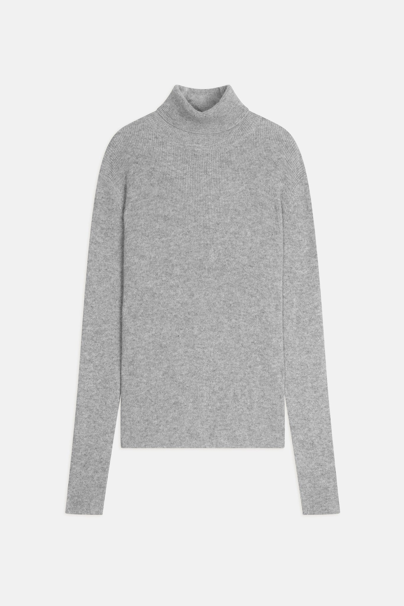 elly pull col roulé nuage chiné 100% cachemire