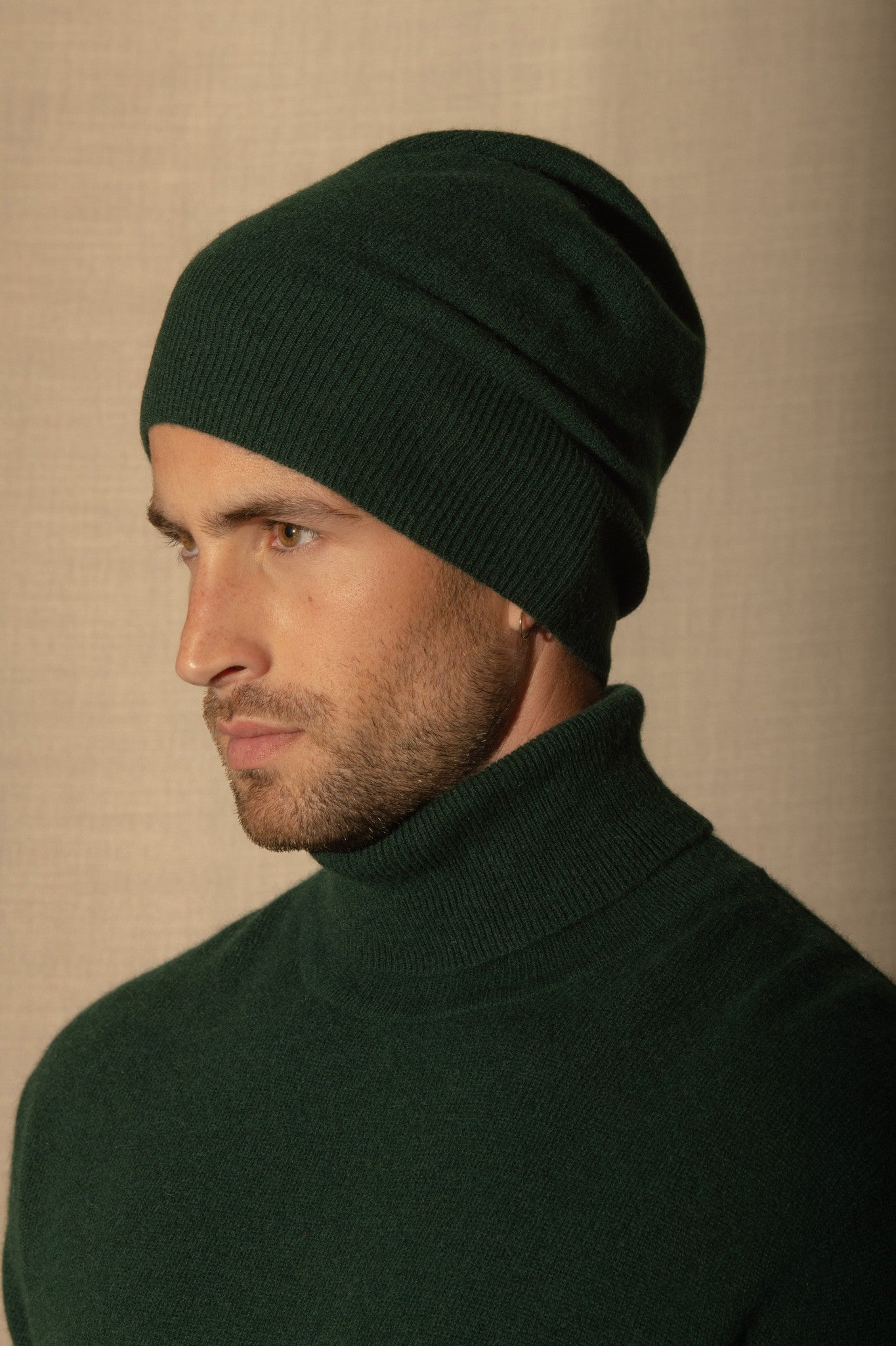 faith bonnet cyprès 100% cachemire