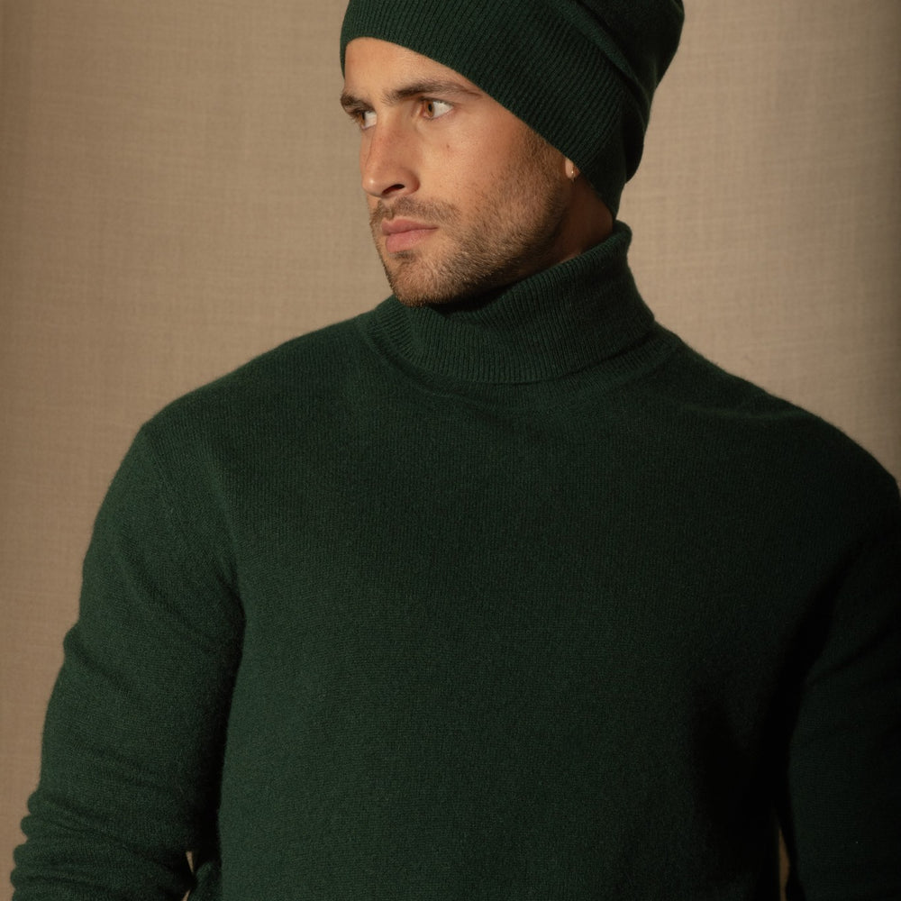 faith bonnet cyprès 100% cachemire