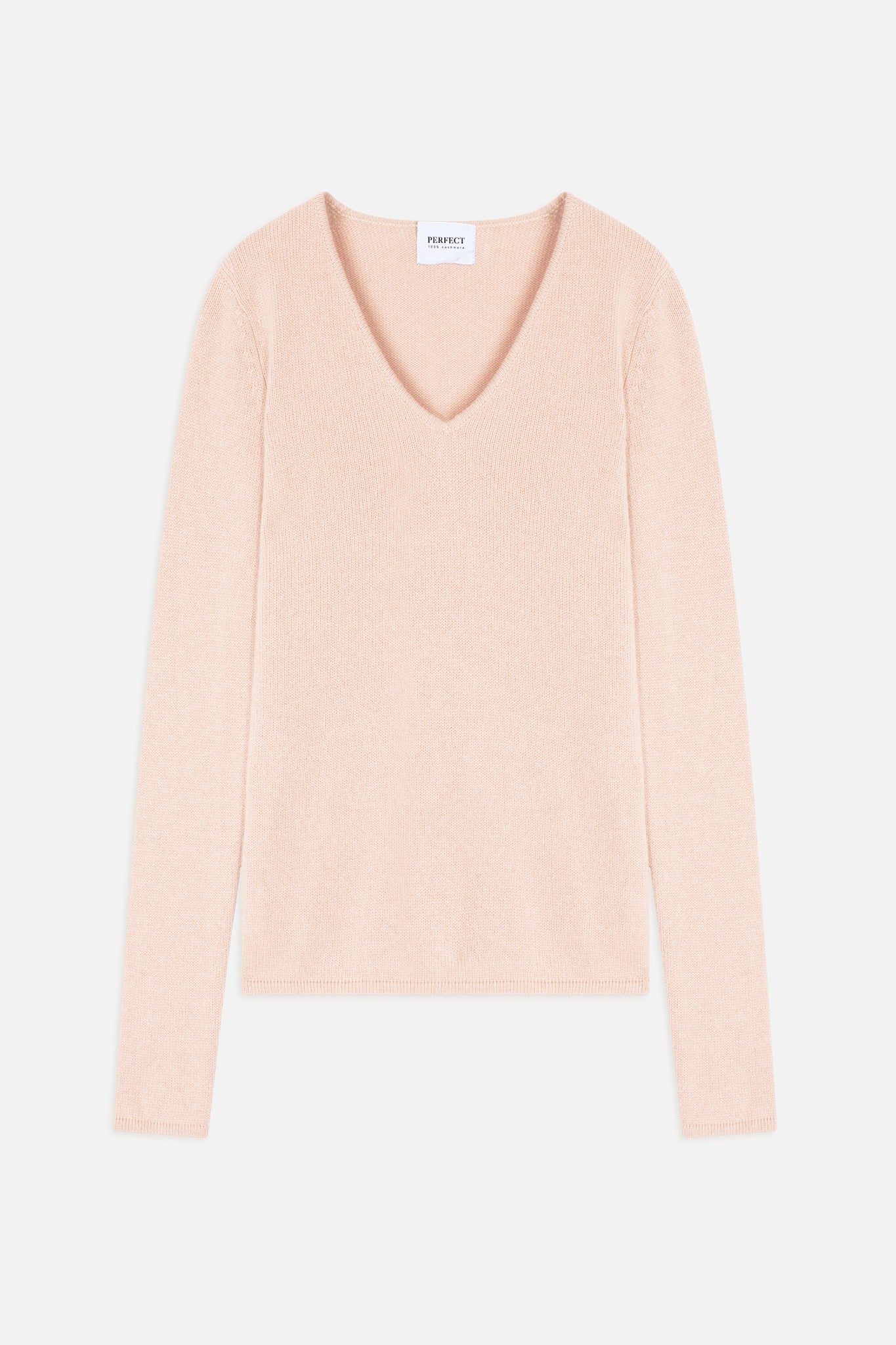 gaby pull col v 4 fils coquille 100% cachemire