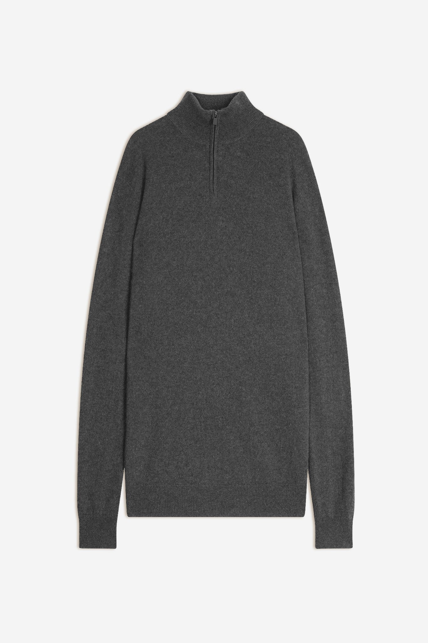 greg pull camionneur anthracite chiné 100% cachemire