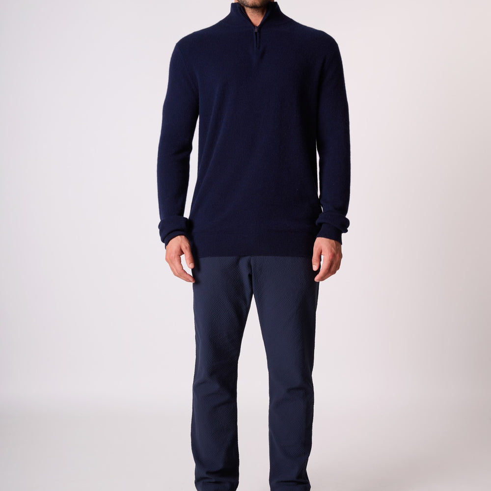 greg pull camionneur navy 100% cachemire