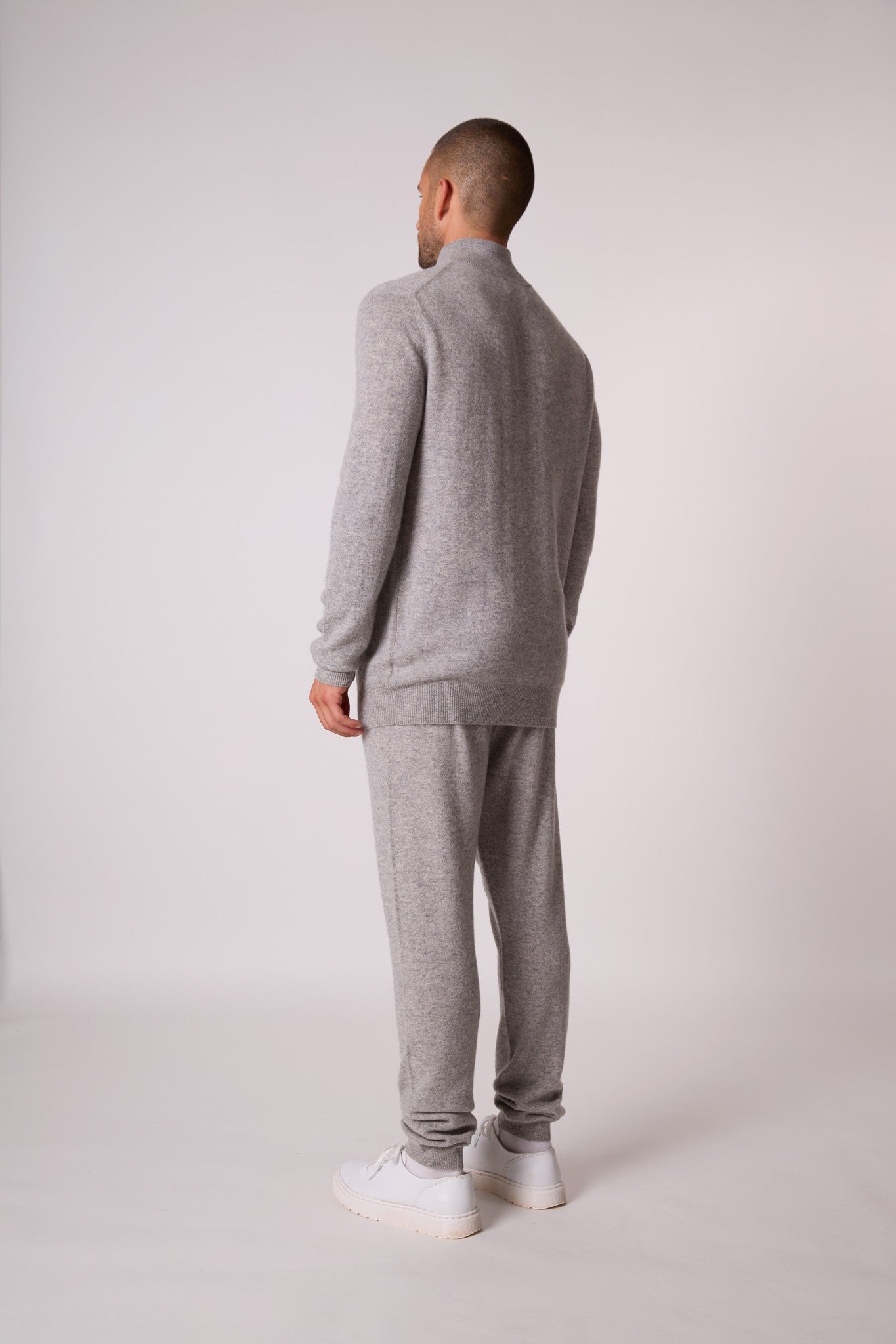 greg pull camionneur nuage chiné 100% cachemire