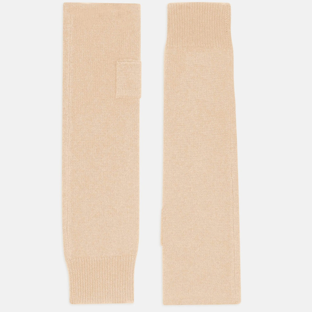 jesse mitaines sable 100% cachemire