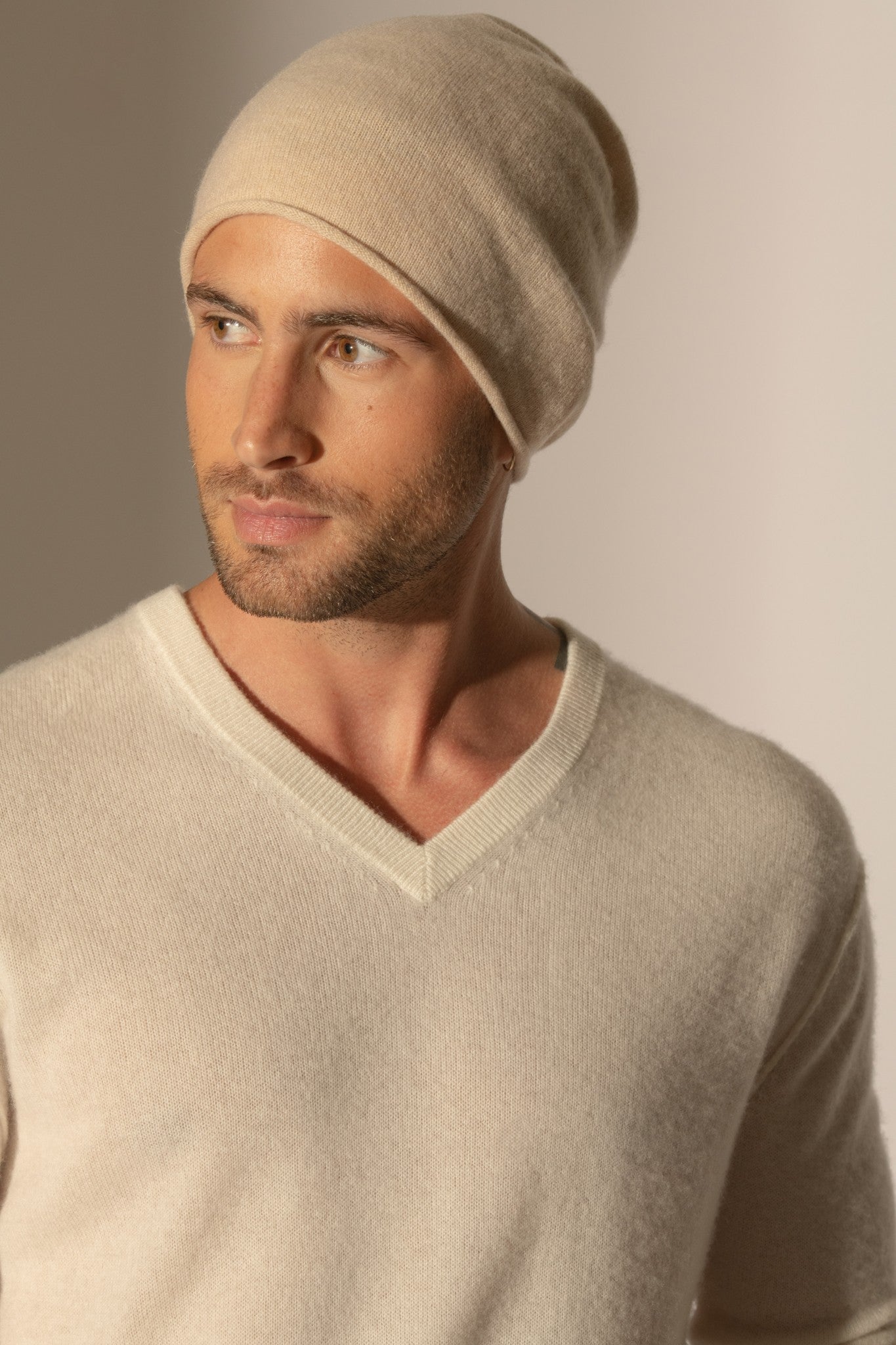 june bonnet sable 100% cachemire