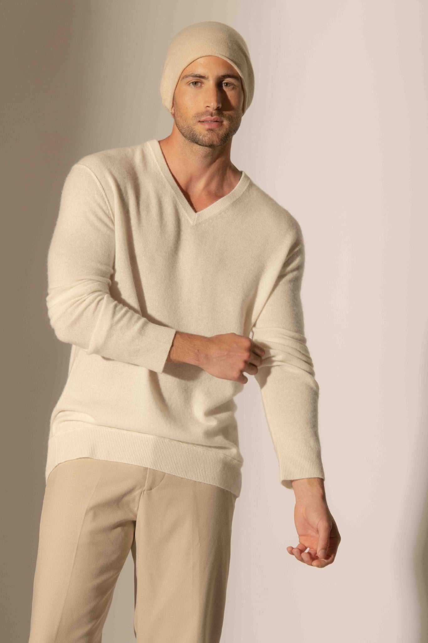 june bonnet sable 100% cachemire