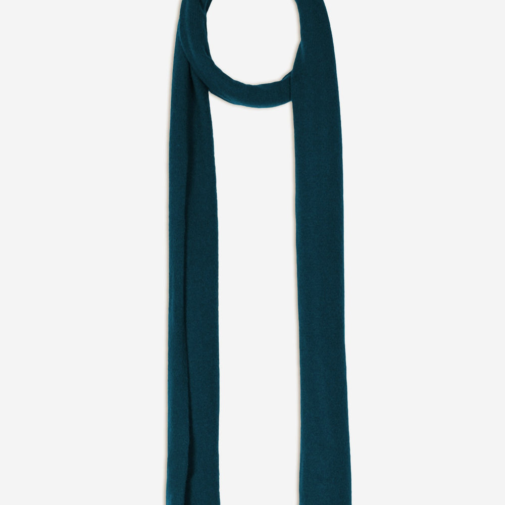 kelly écharpe vert canard 100% cachemire