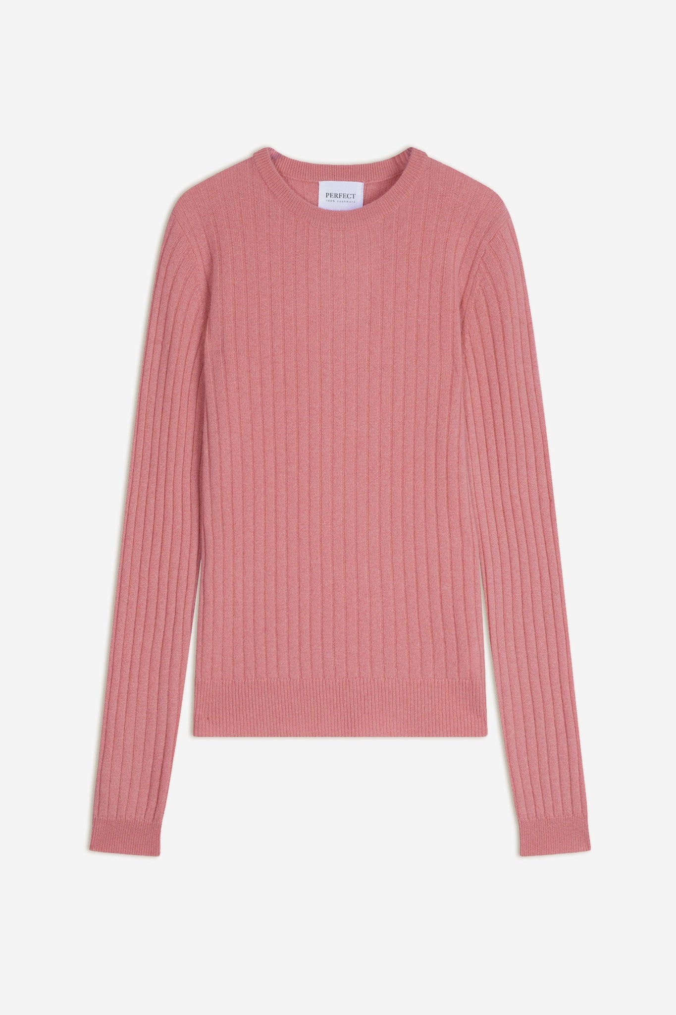 kylie pull col rond pétale 100% cachemire