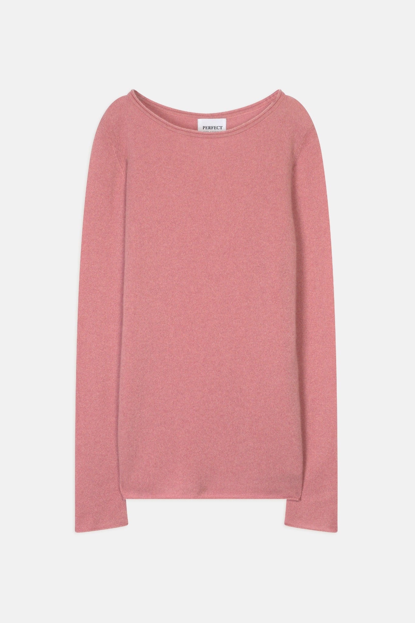 megan pull col bateau pétale 100% cachemire