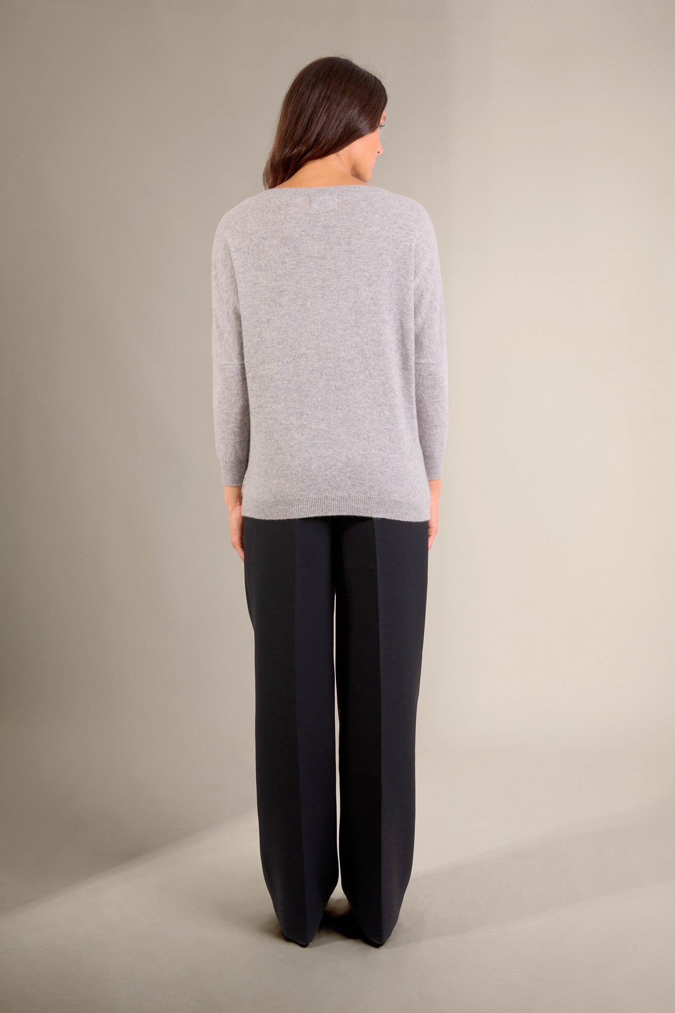 molly pull chauve souris nuage chiné 100% cachemire