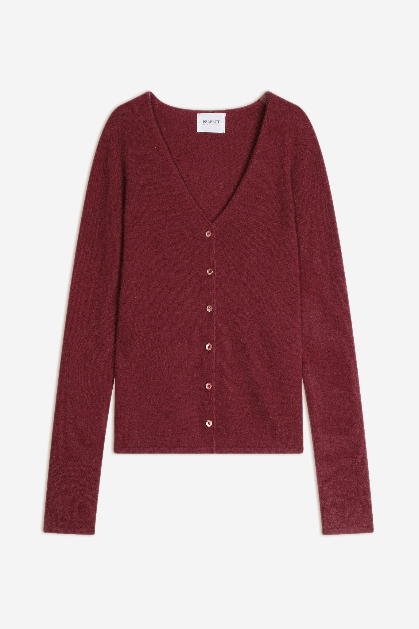 paige cardigan col v cerise 100% cachemire