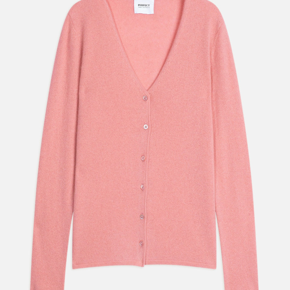 paige cardigan col v jacinthe 100% cachemire