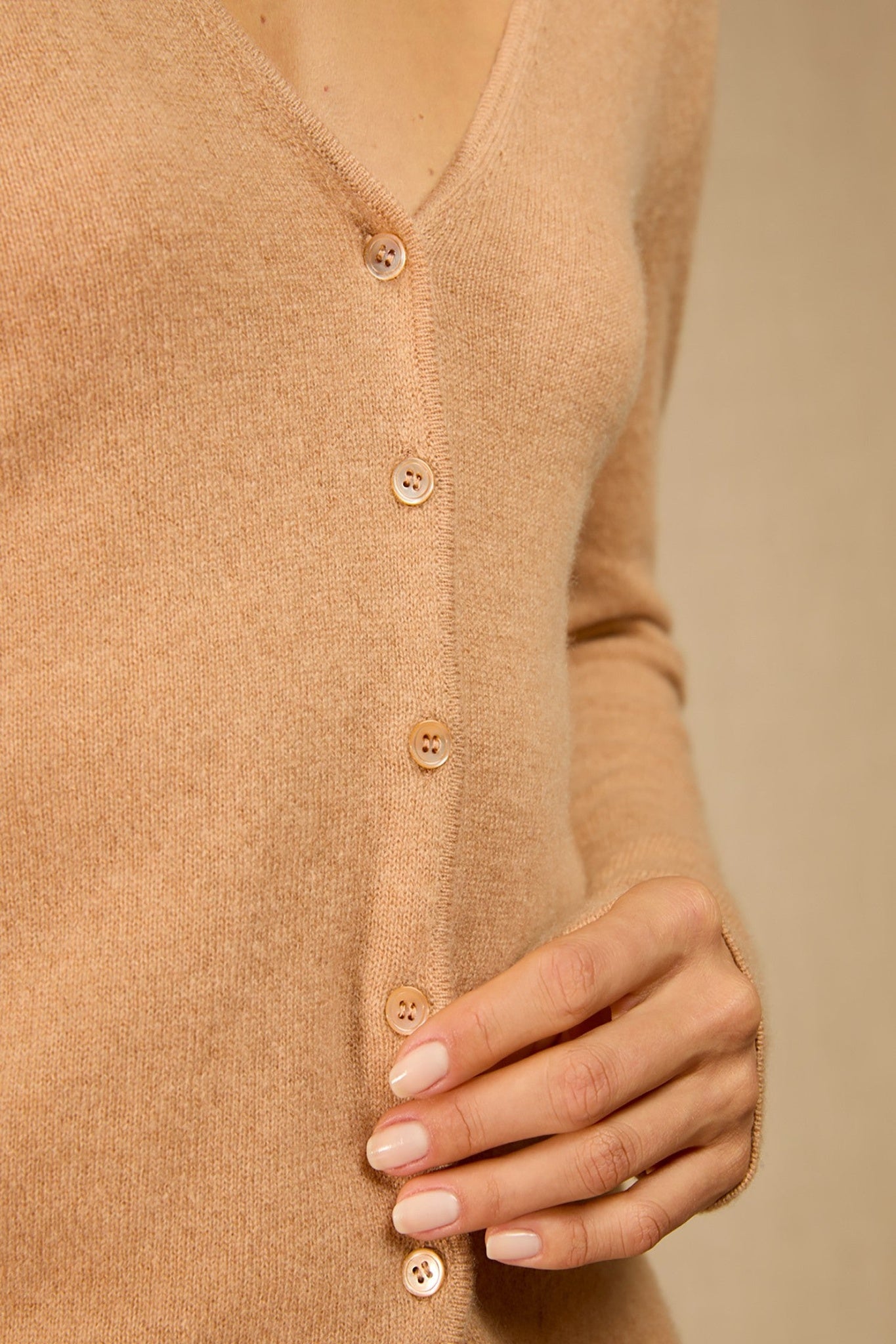 paige cardigan col v sahara 100% cachemire