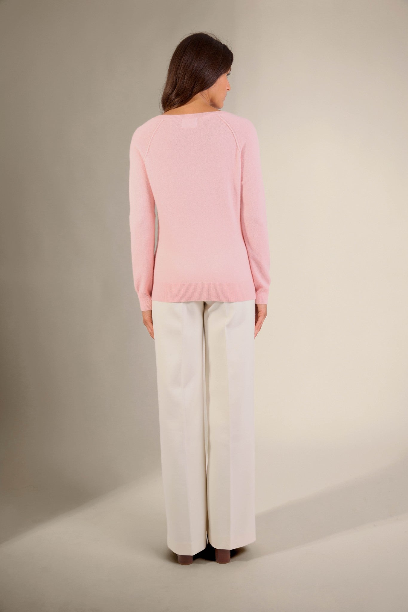 penelope pull col v ballerine 100% cachemire