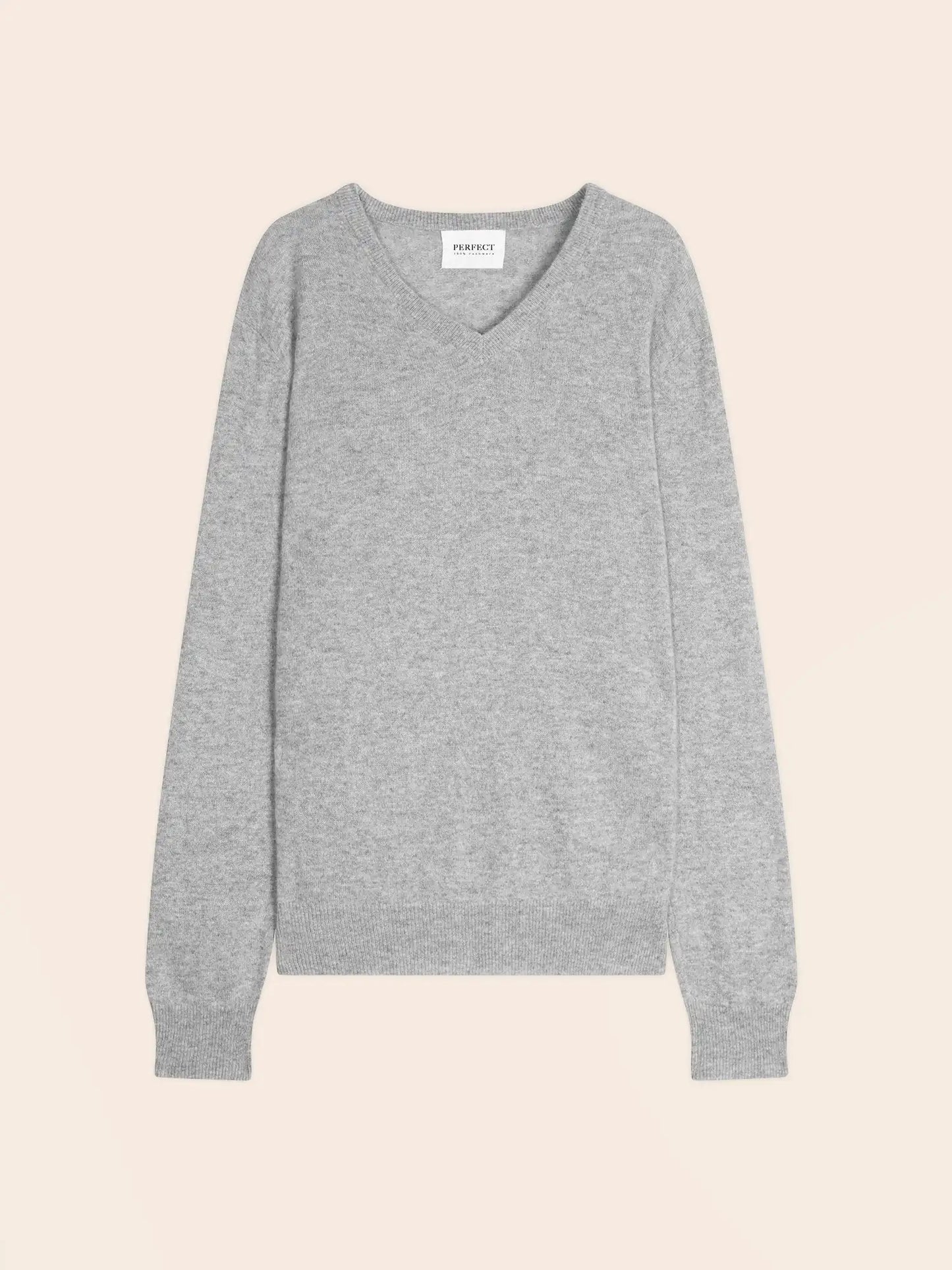 ALEXANDER sweater v-neck heather cloud