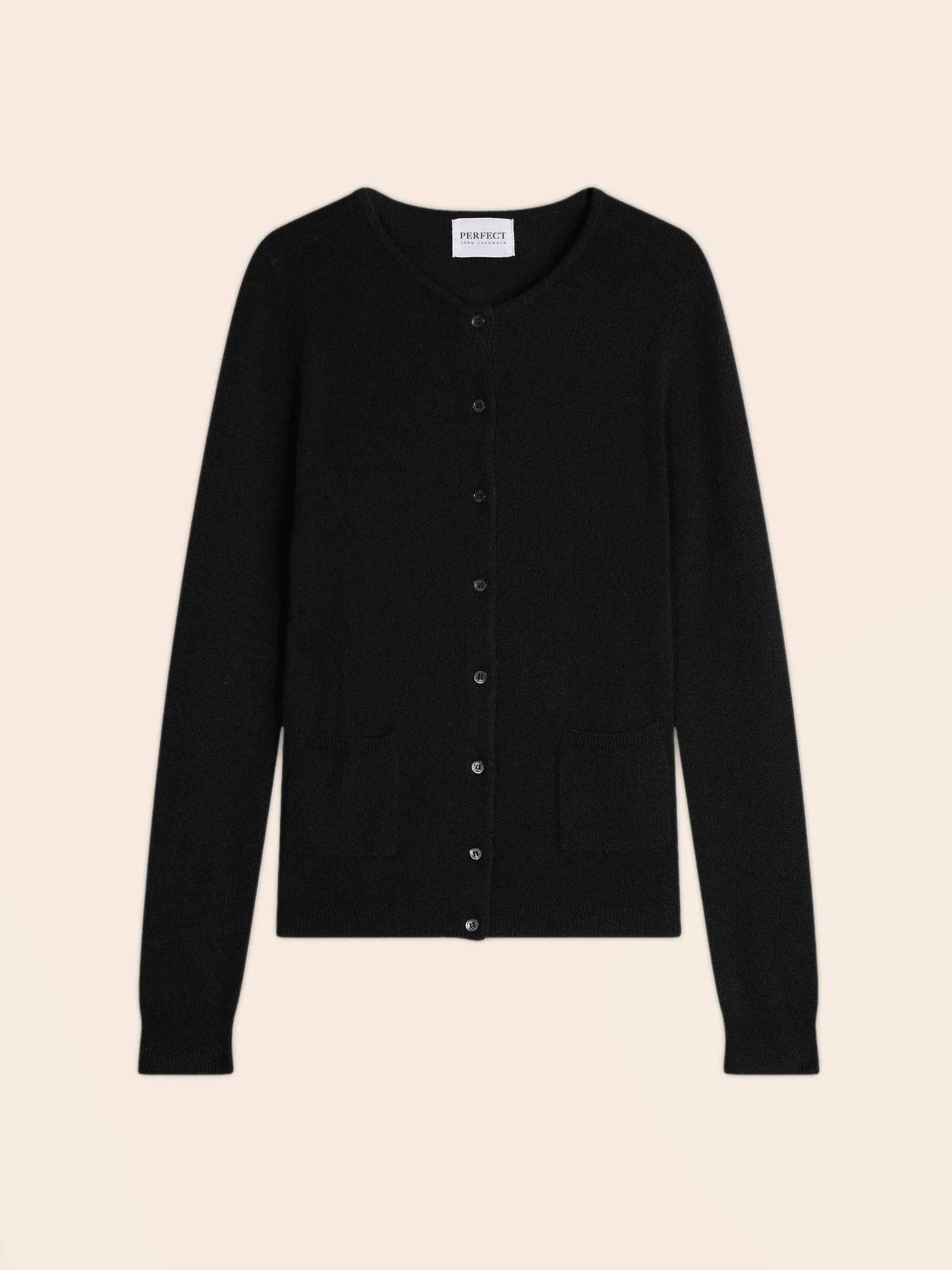 AMY cardigan crew neck black