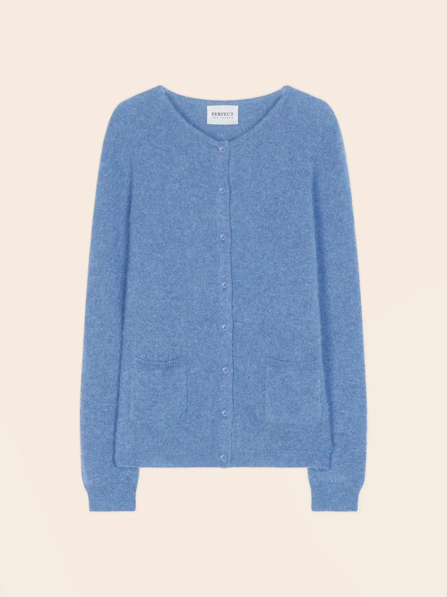 AMY cardigan crew neck sky