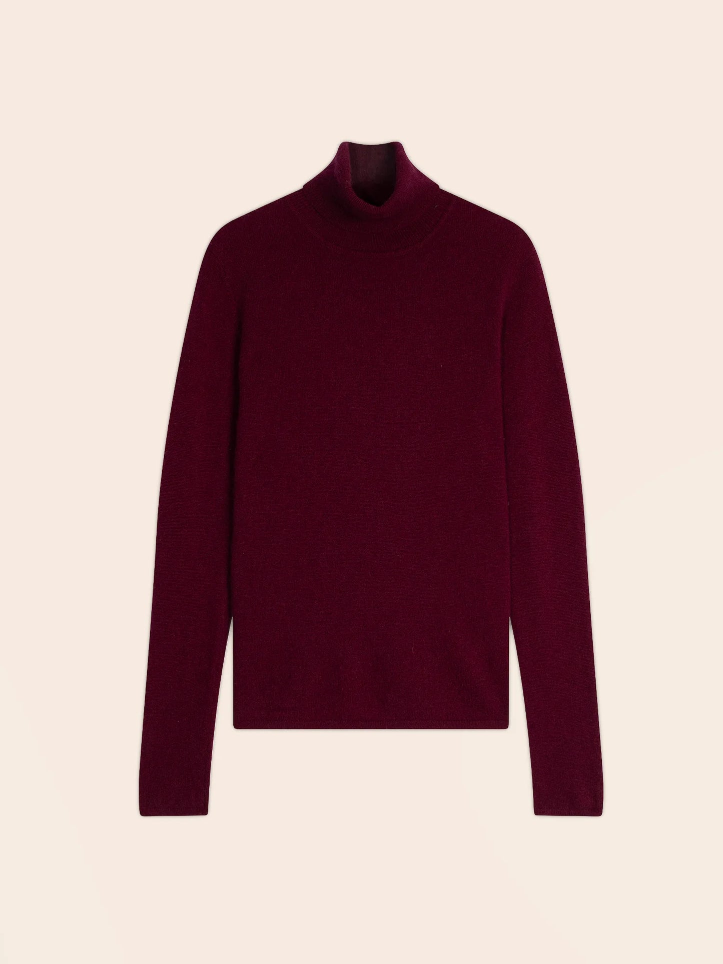 ASHLEY sweater turtleneck burgundy