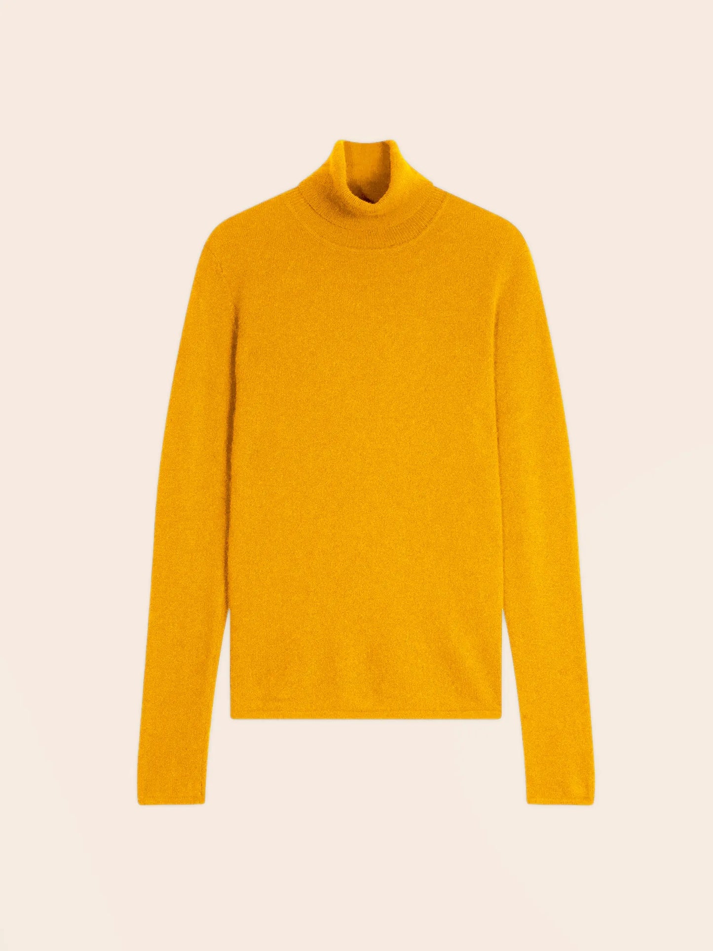 ASHLEY sweater turtleneck turmeric