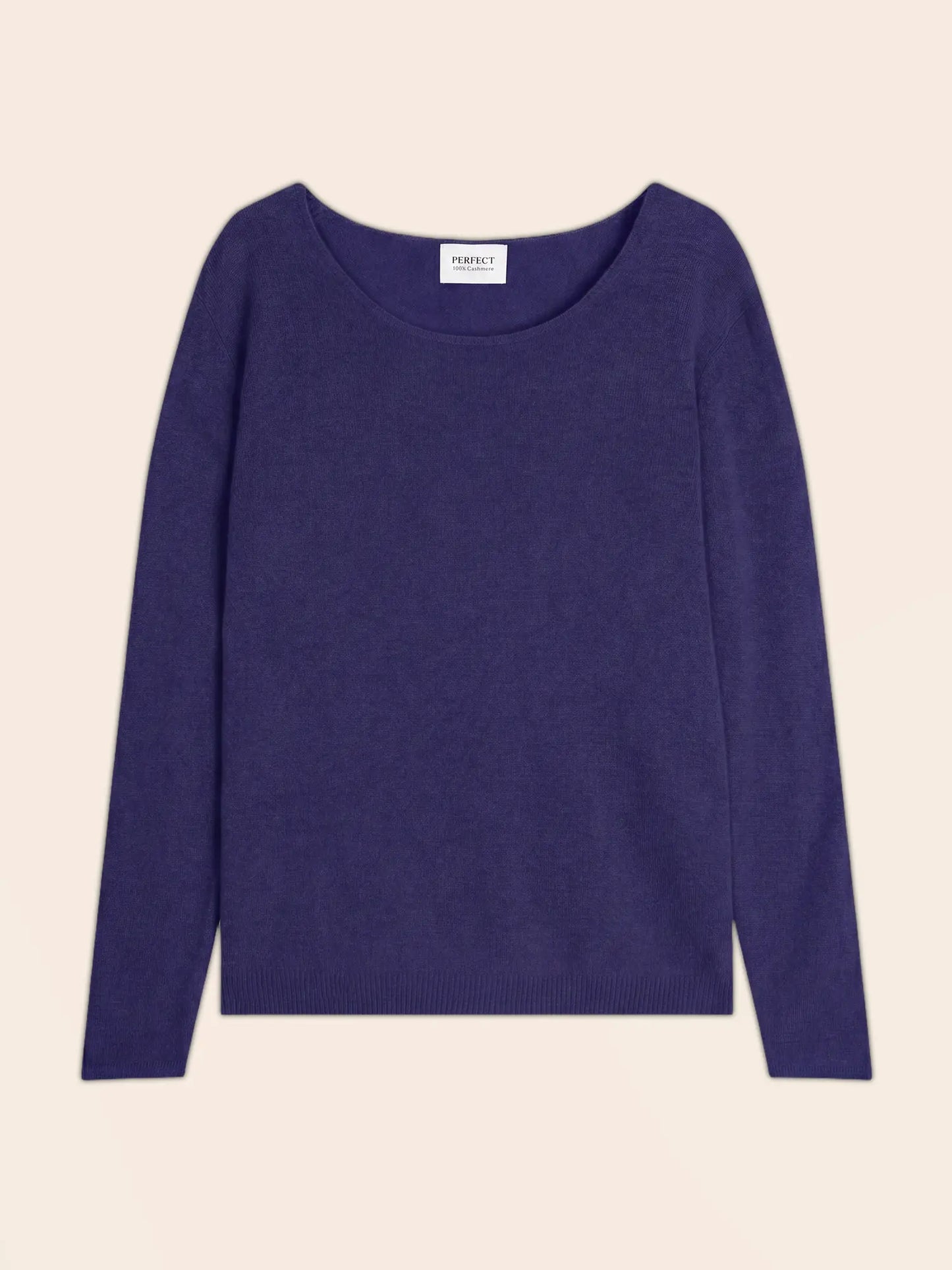 LINDSAY sweater crew neck purple