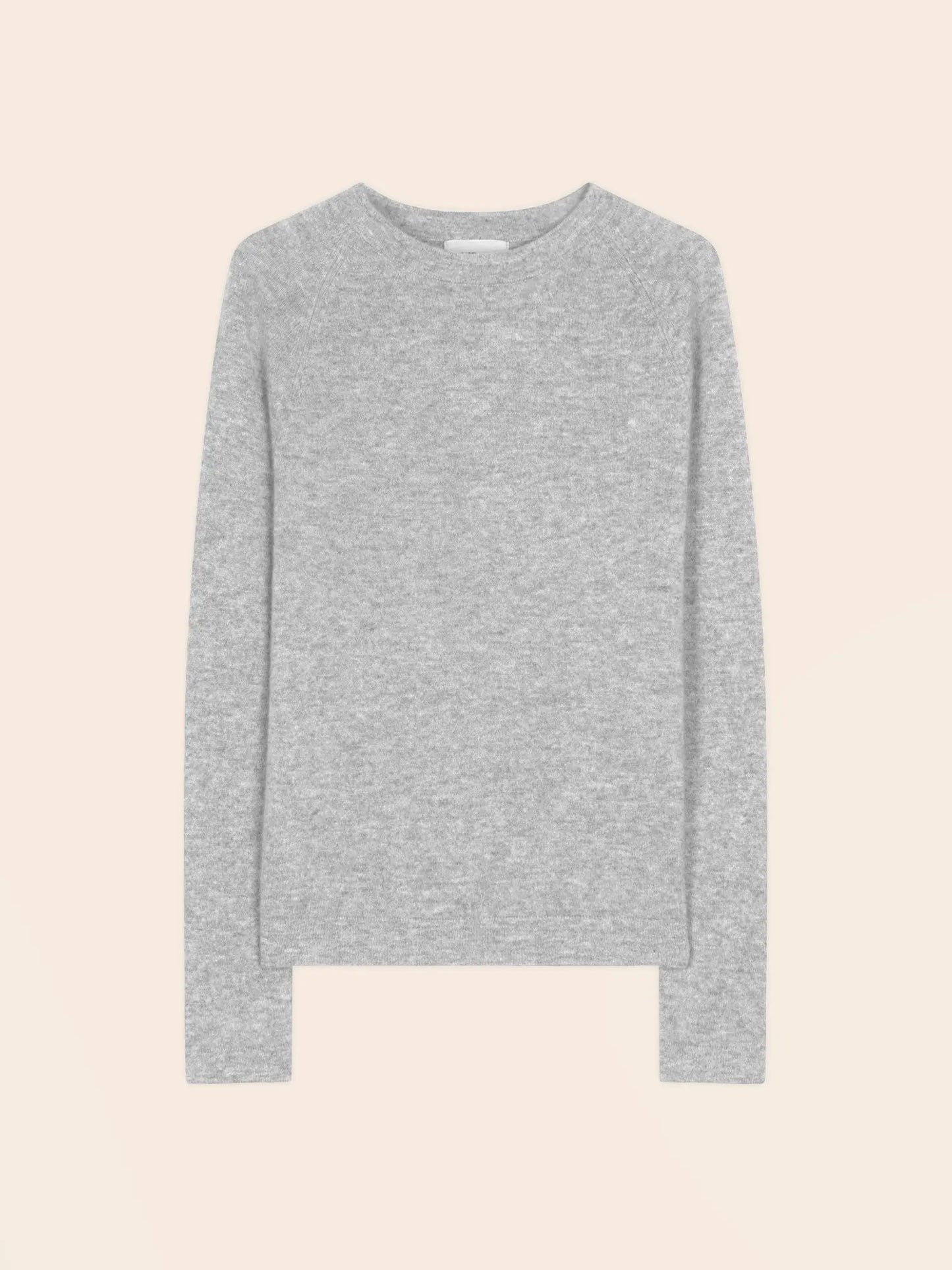 WHITNEY sweater crew neck heather cloud