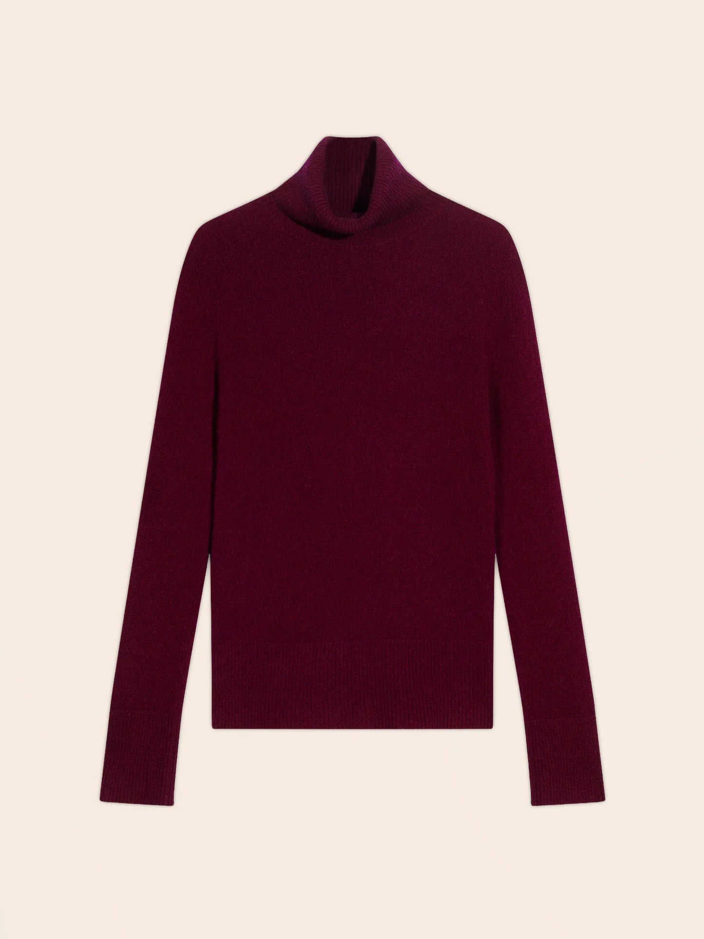 CAM sweater turtleneck burgundy
