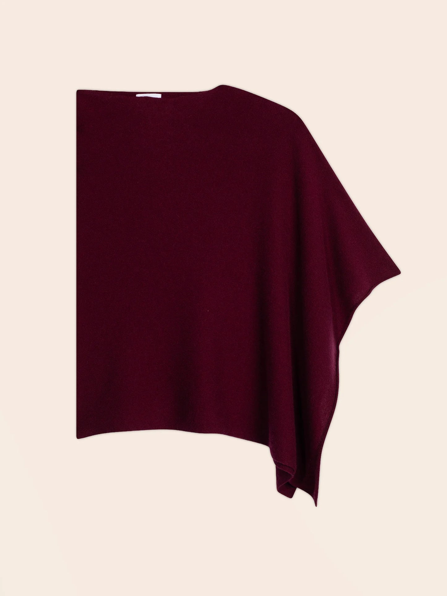 TAMARA poncho burgundy