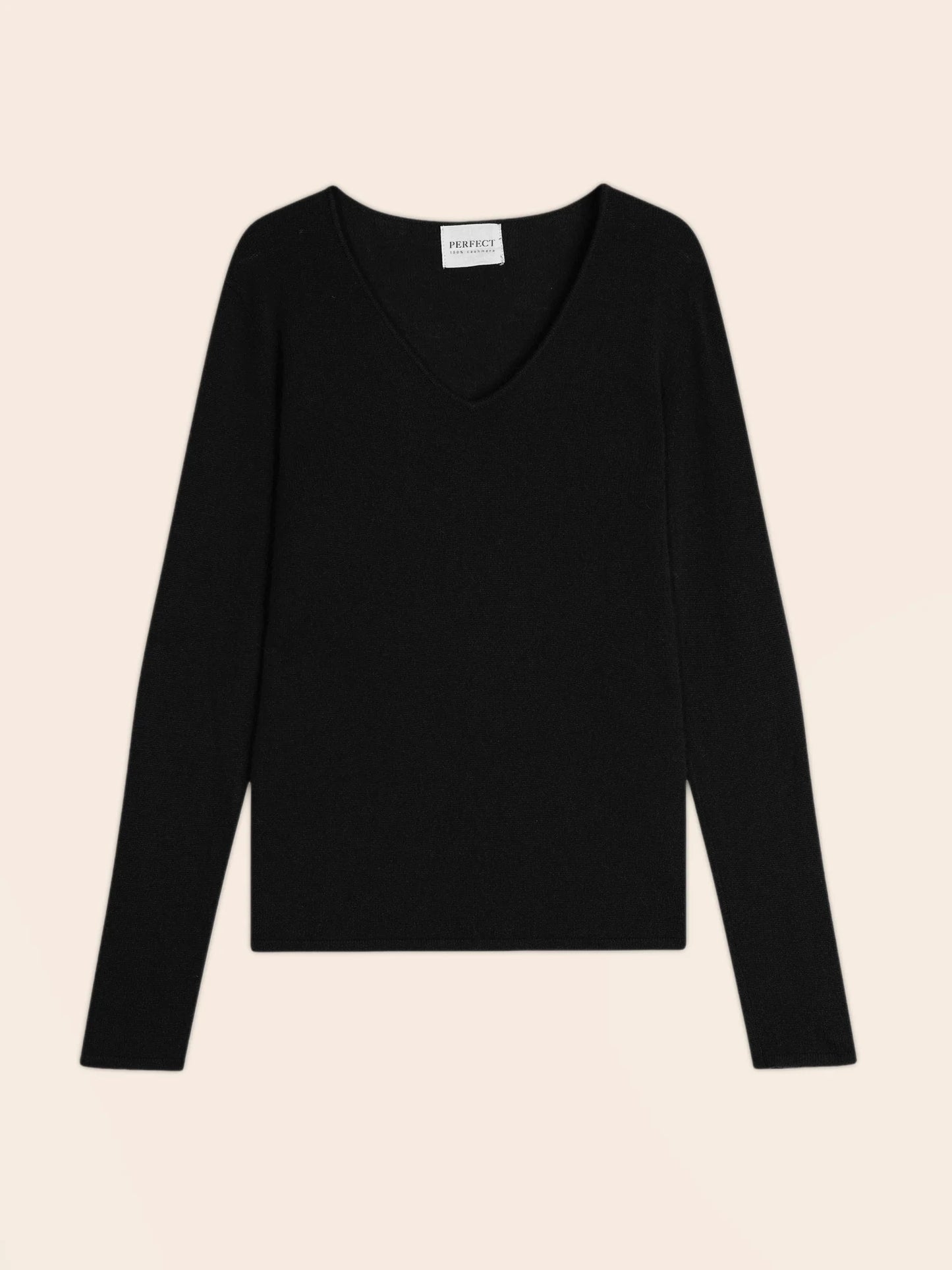 SHANNON sweater v-neck black