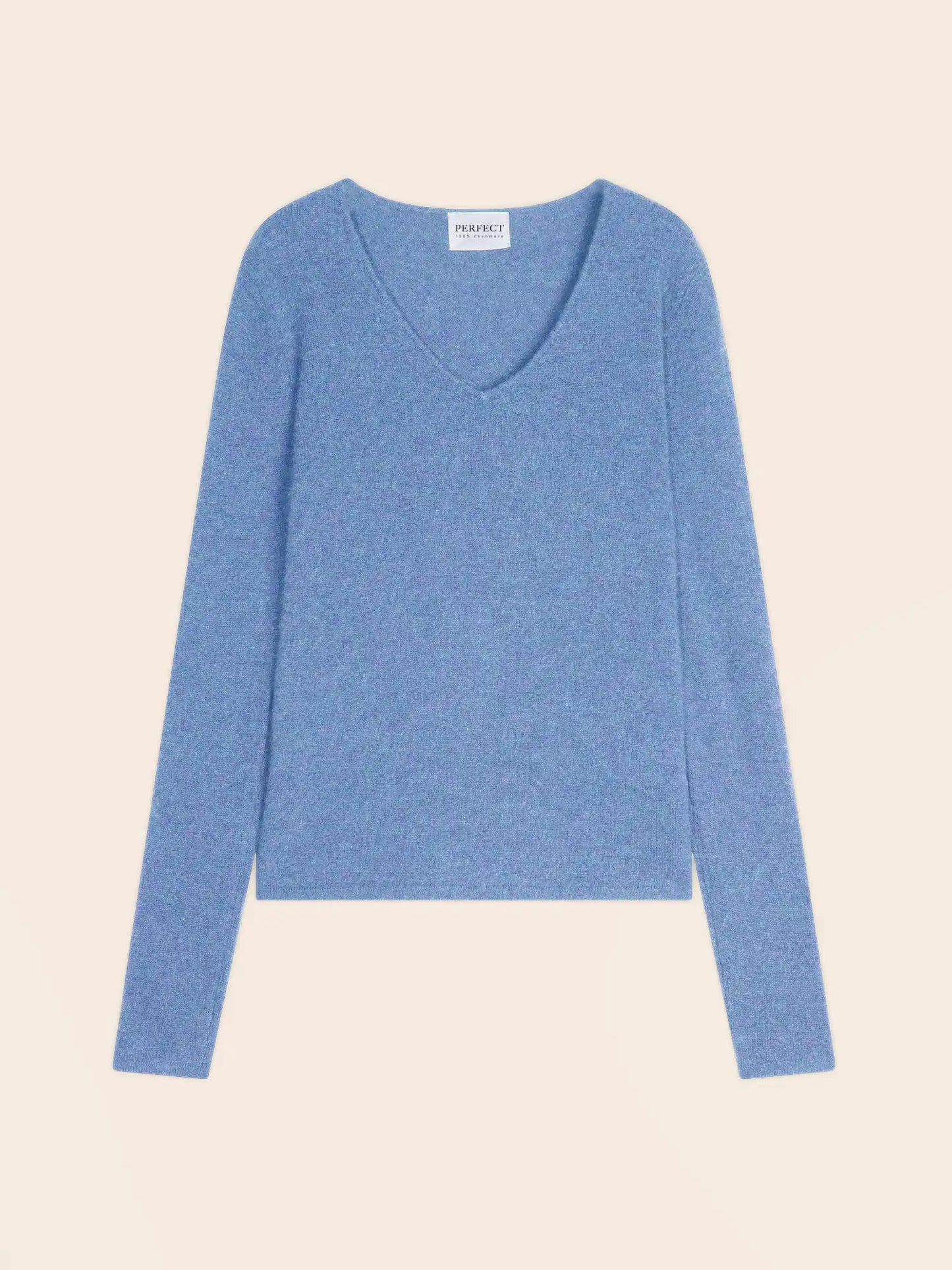 SHANNON sweater v-neck sky