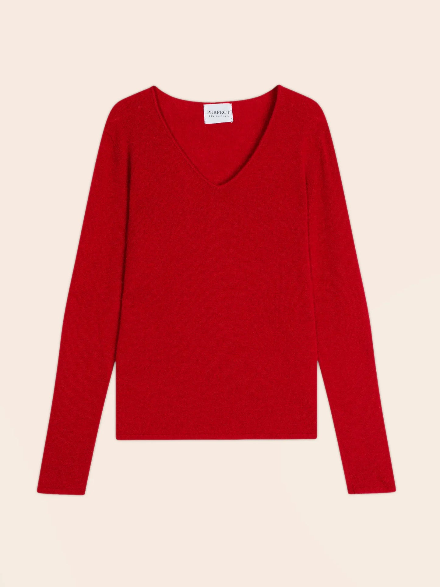 SHANNON sweater v-neck red