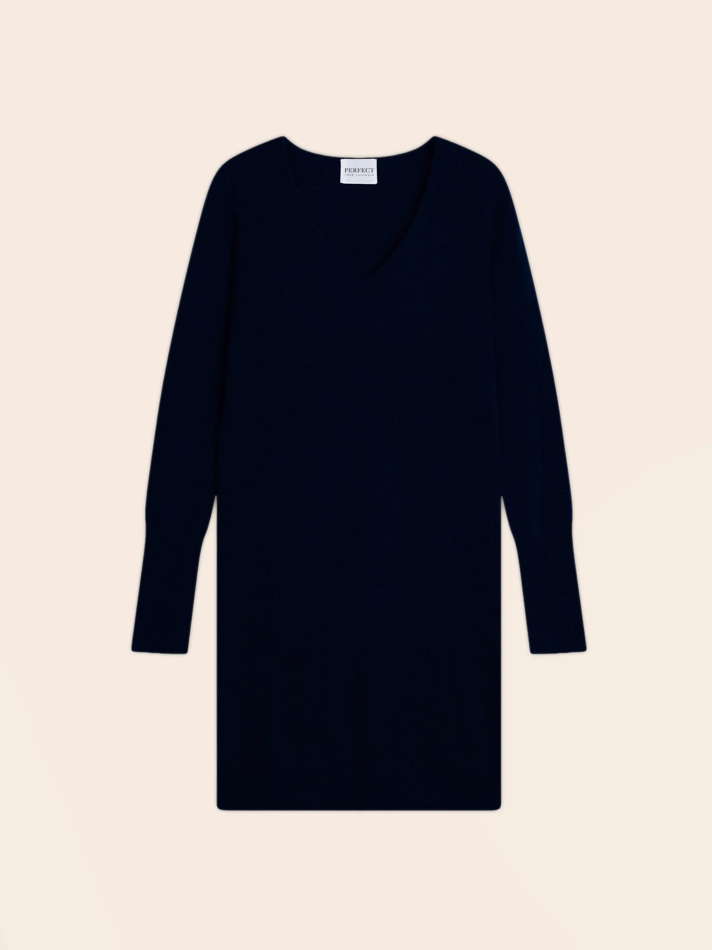 JOY dress v-neck navy