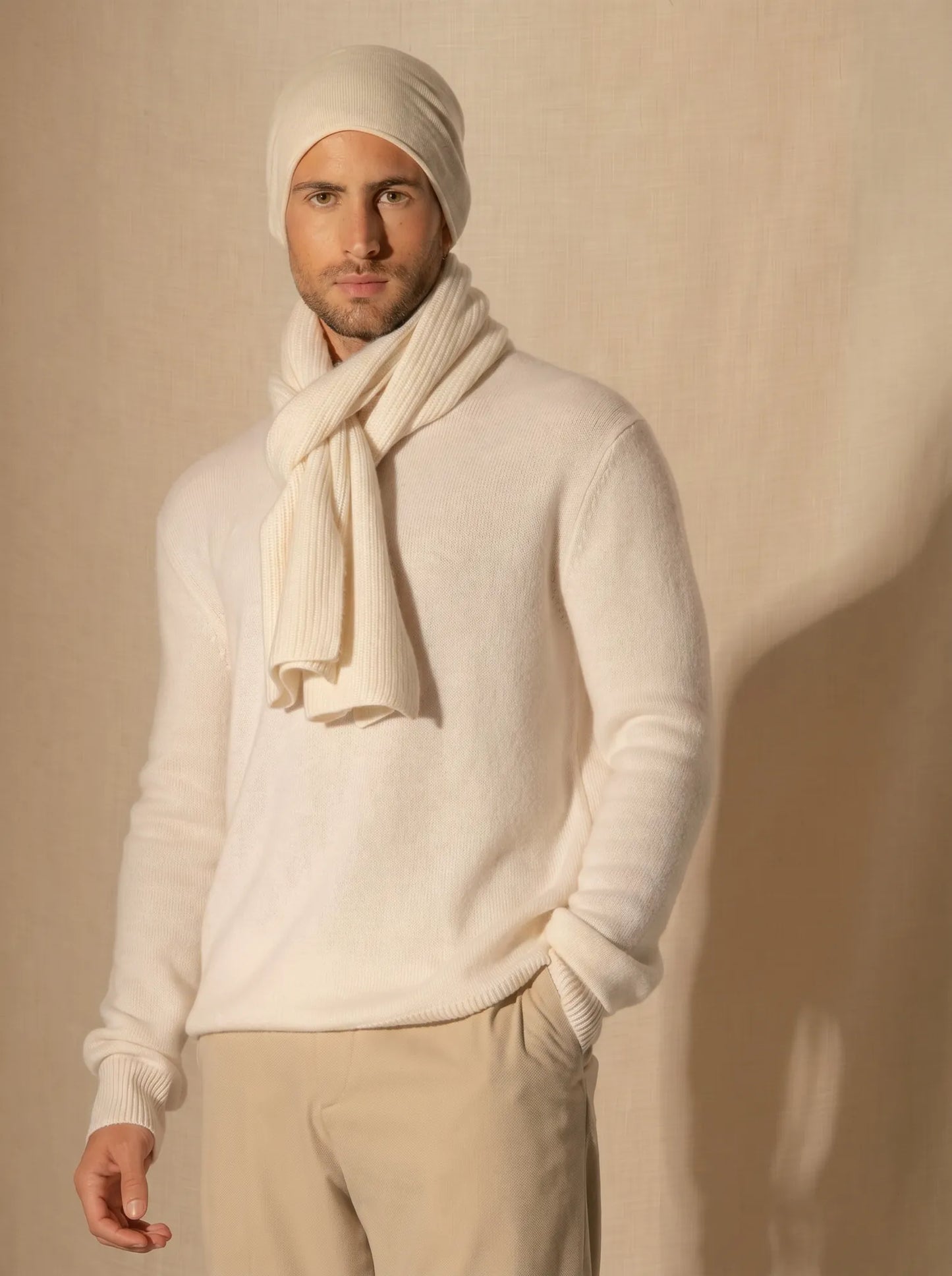 JUNE beanie ivory