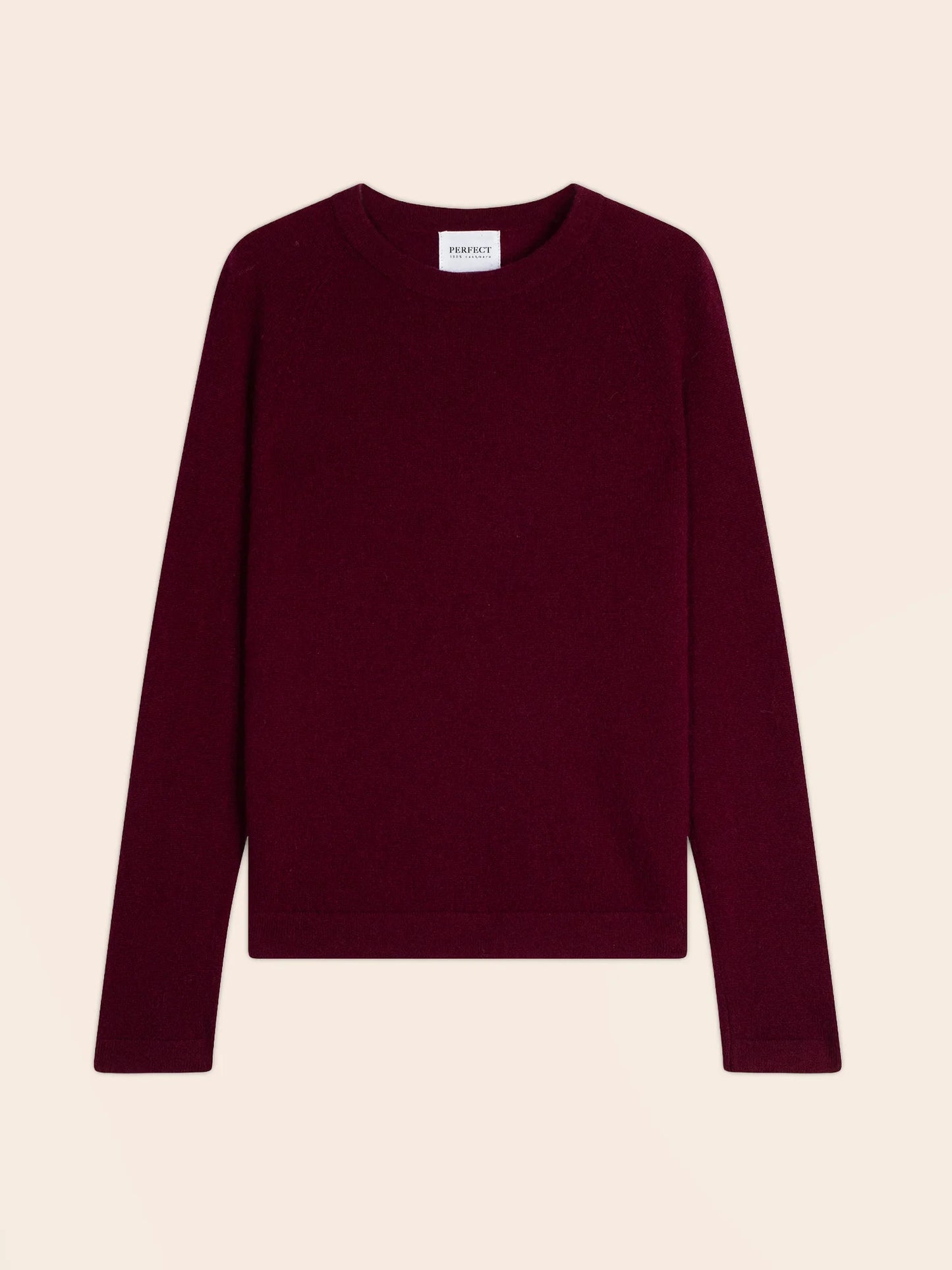 WHITNEY sweater crew neck burgundy