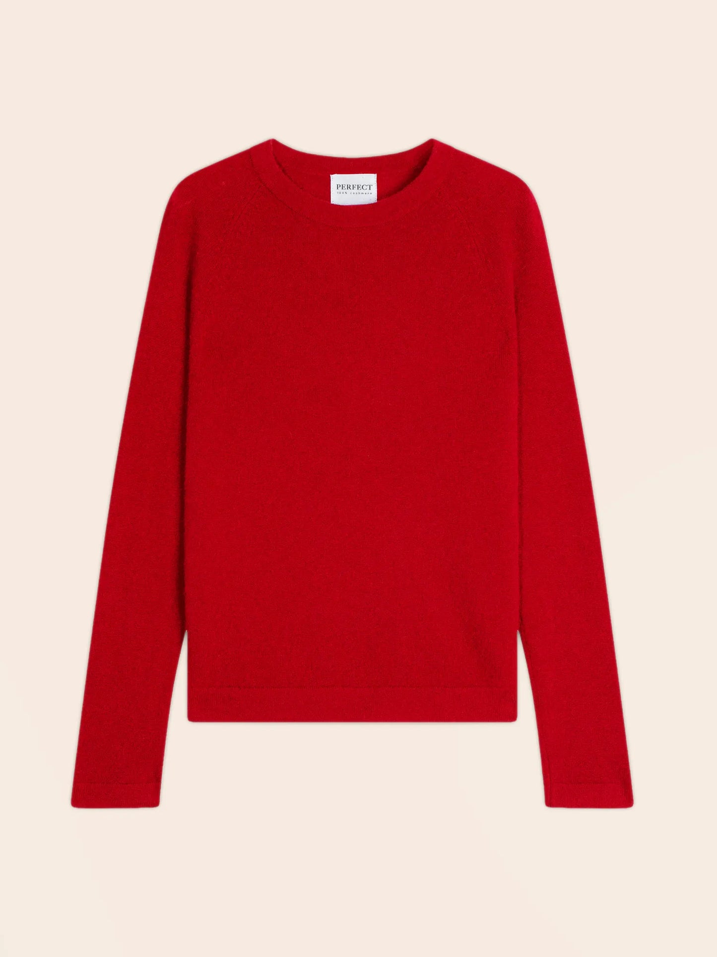 WHITNEY sweater crew neck red