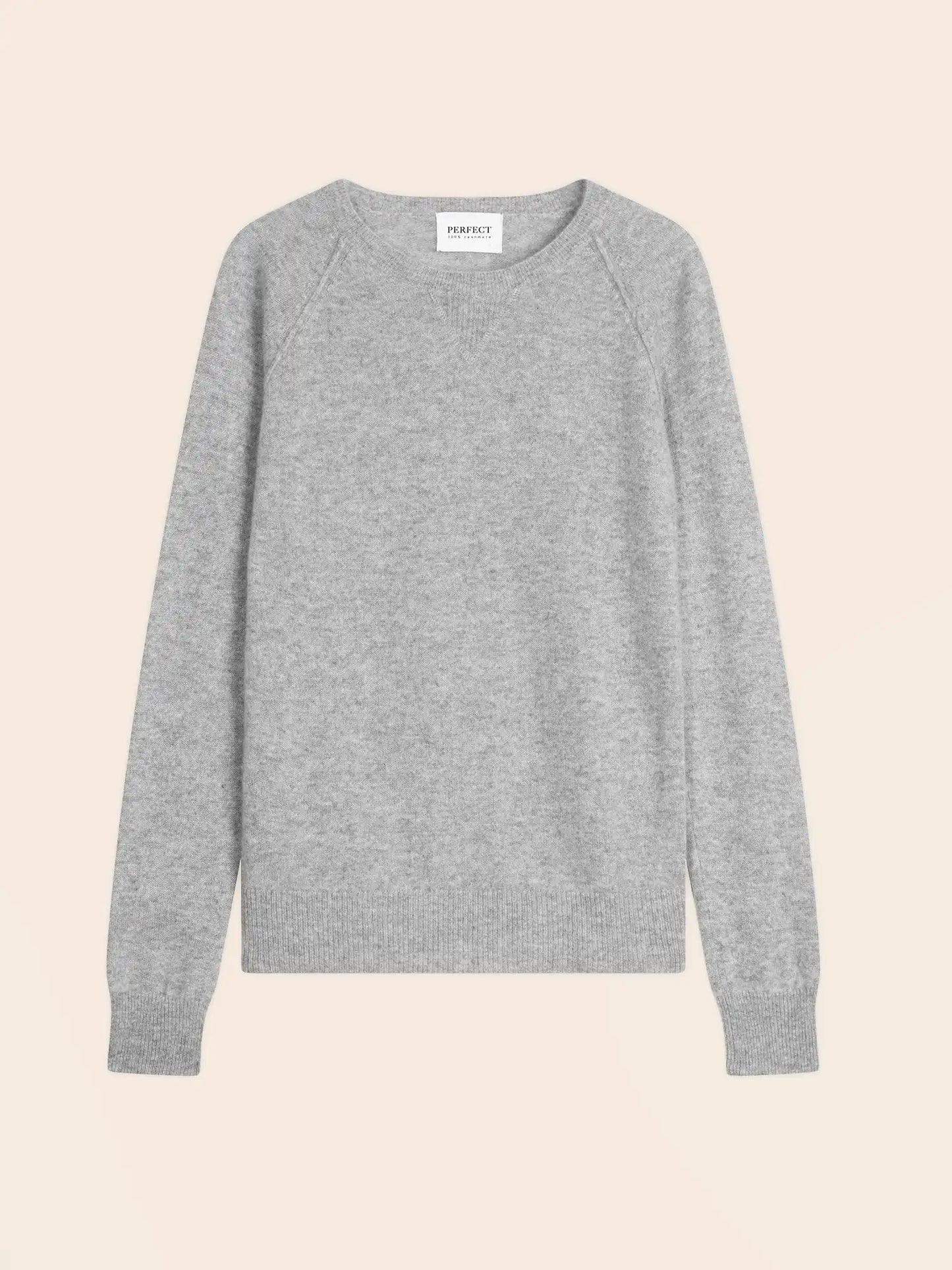 WILMA sweater crew neck heather cloud