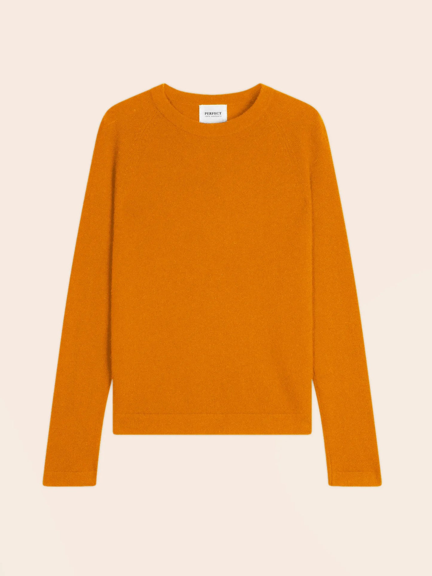 WHITNEY sweater crew neck ochre
