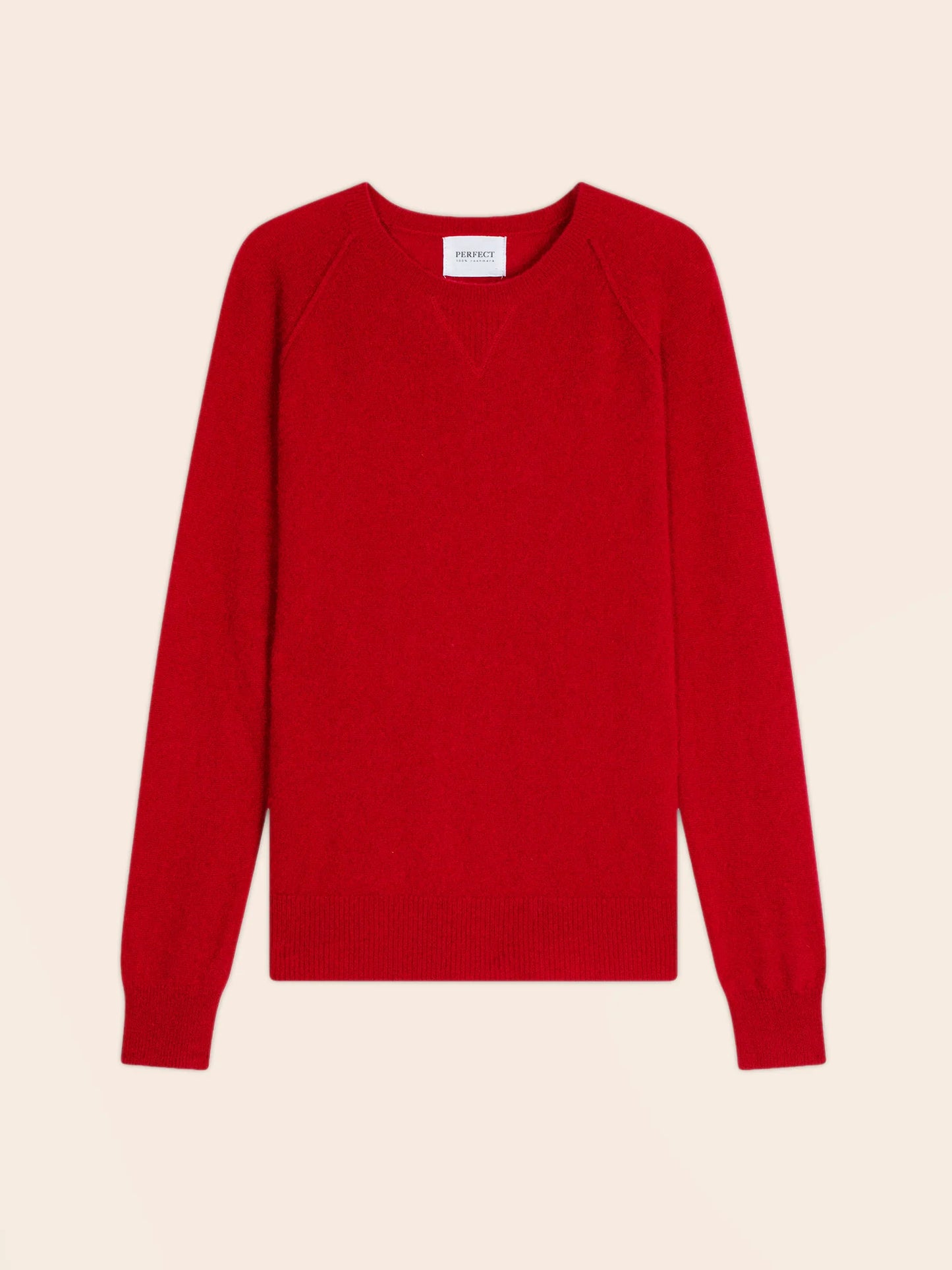 WILMA sweater crew neck red