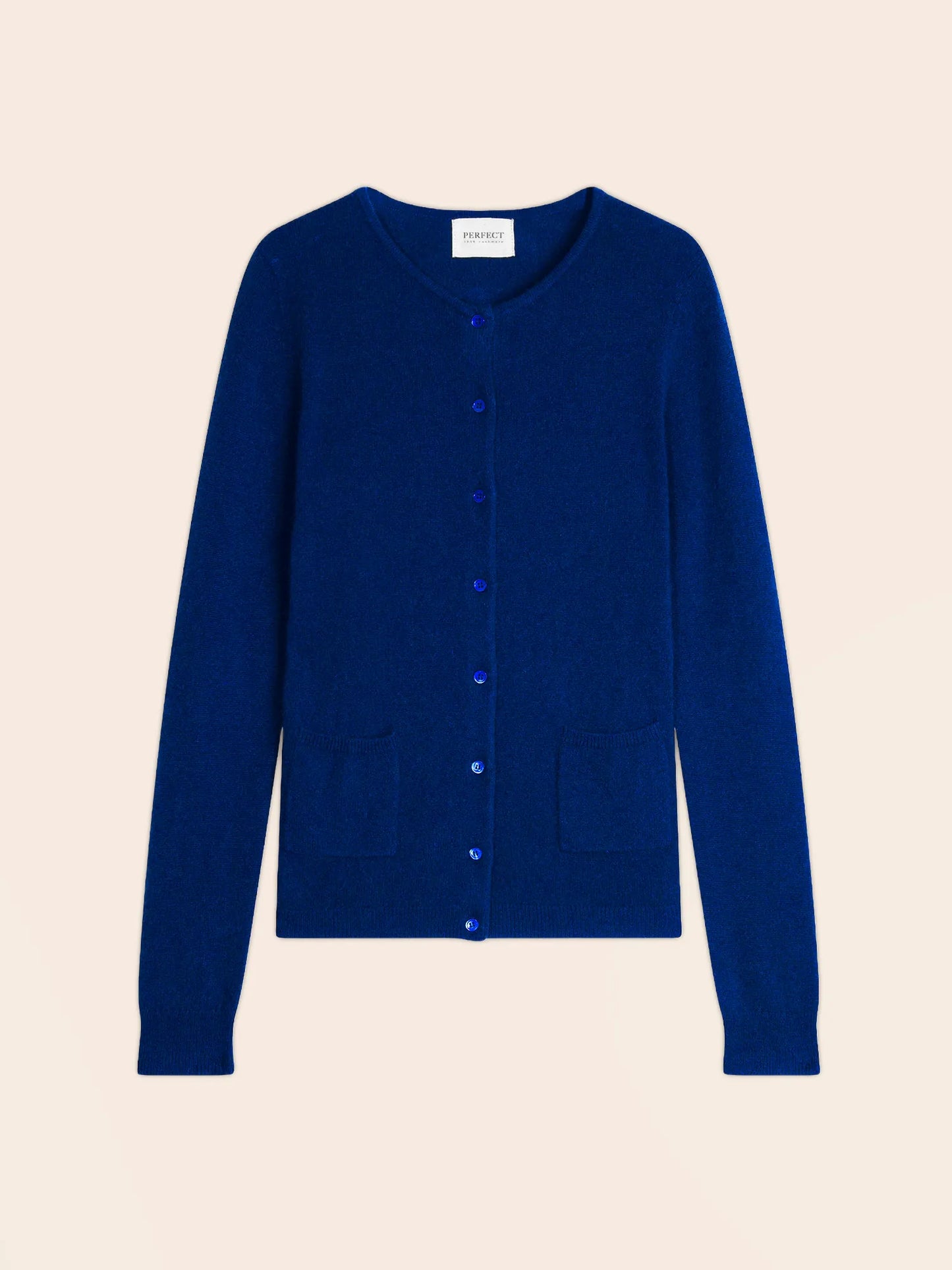 AMY cardigan crew neck ultramarine