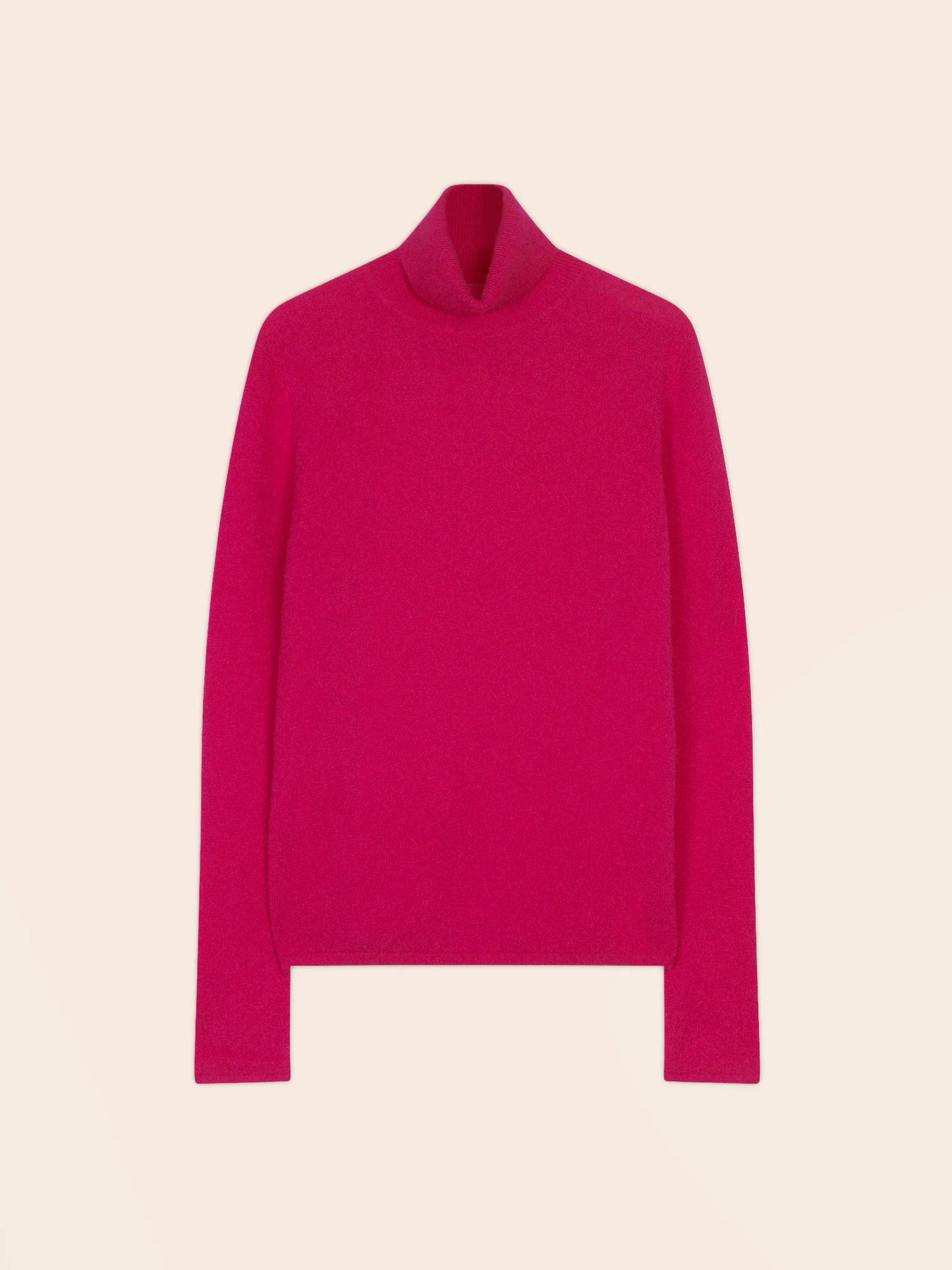 ASHLEY sweater turtleneck fuchsia