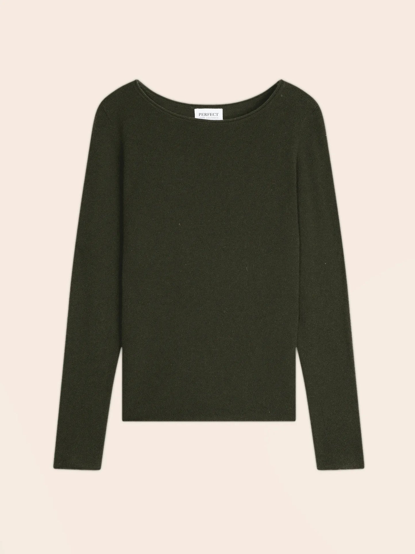 MEGAN pullover u-boot-ausschnitt khaki