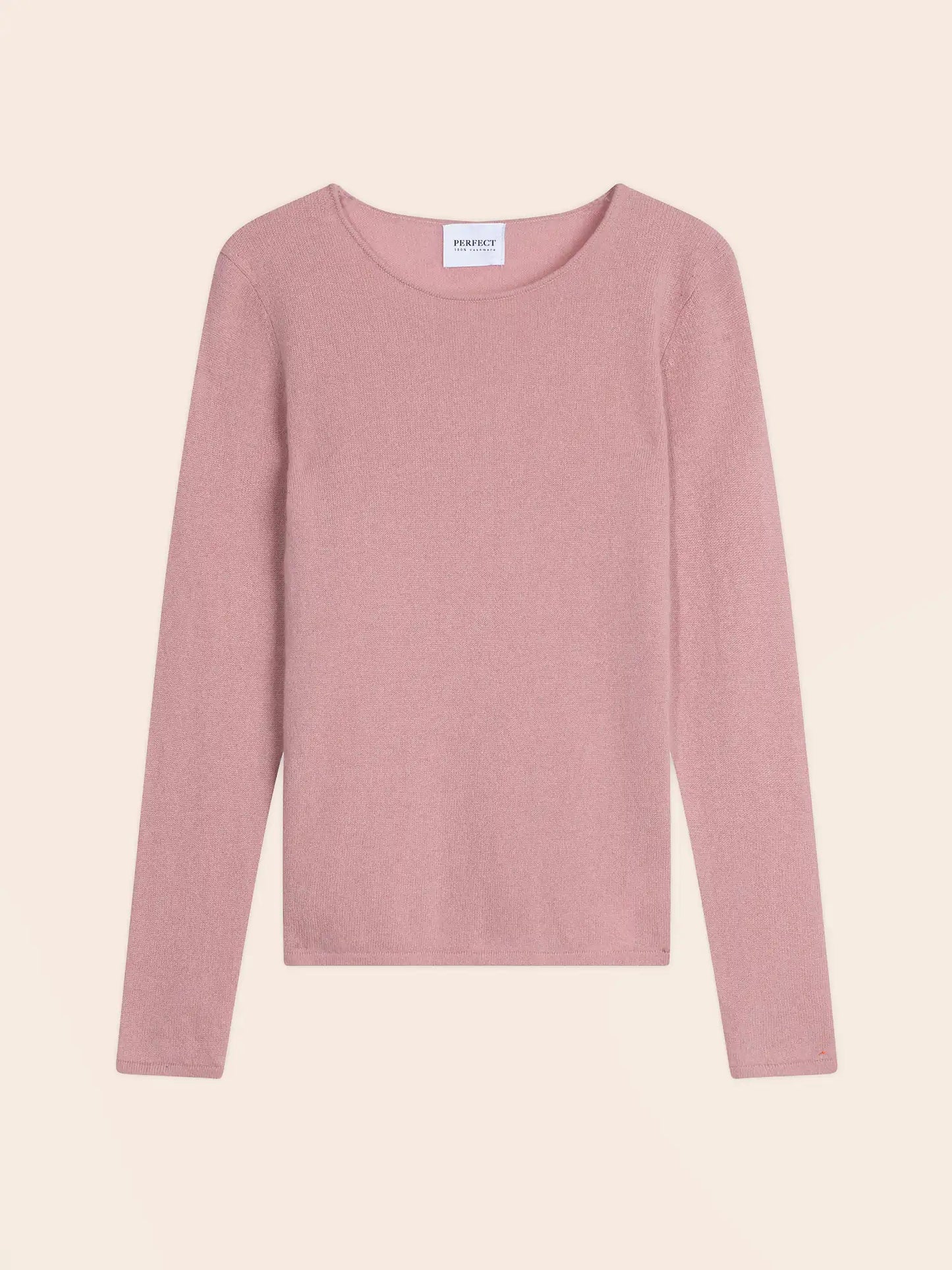 MEGAN sweater boat neck rosewood