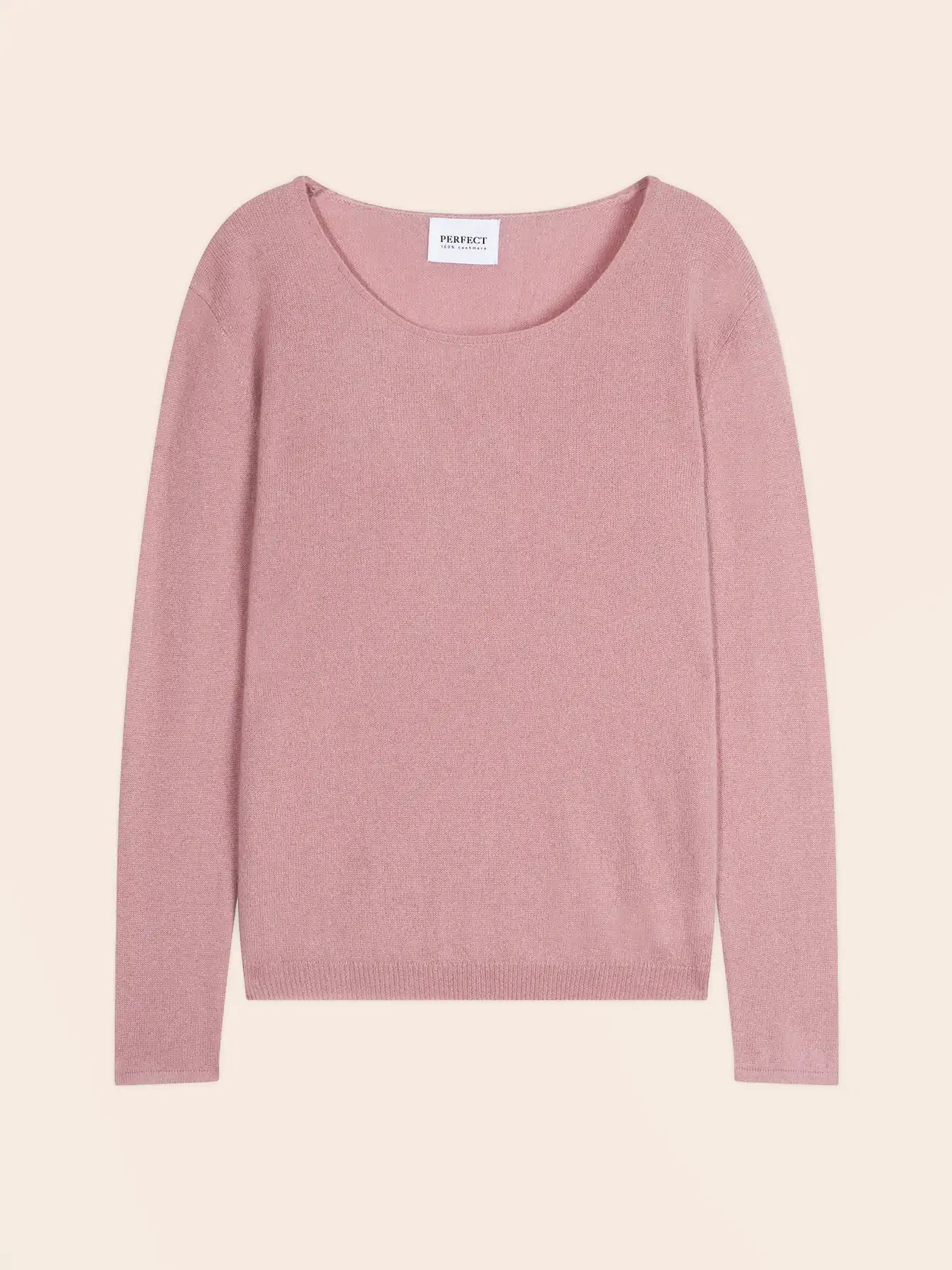 LINDSAY sweater crew neck rosewood