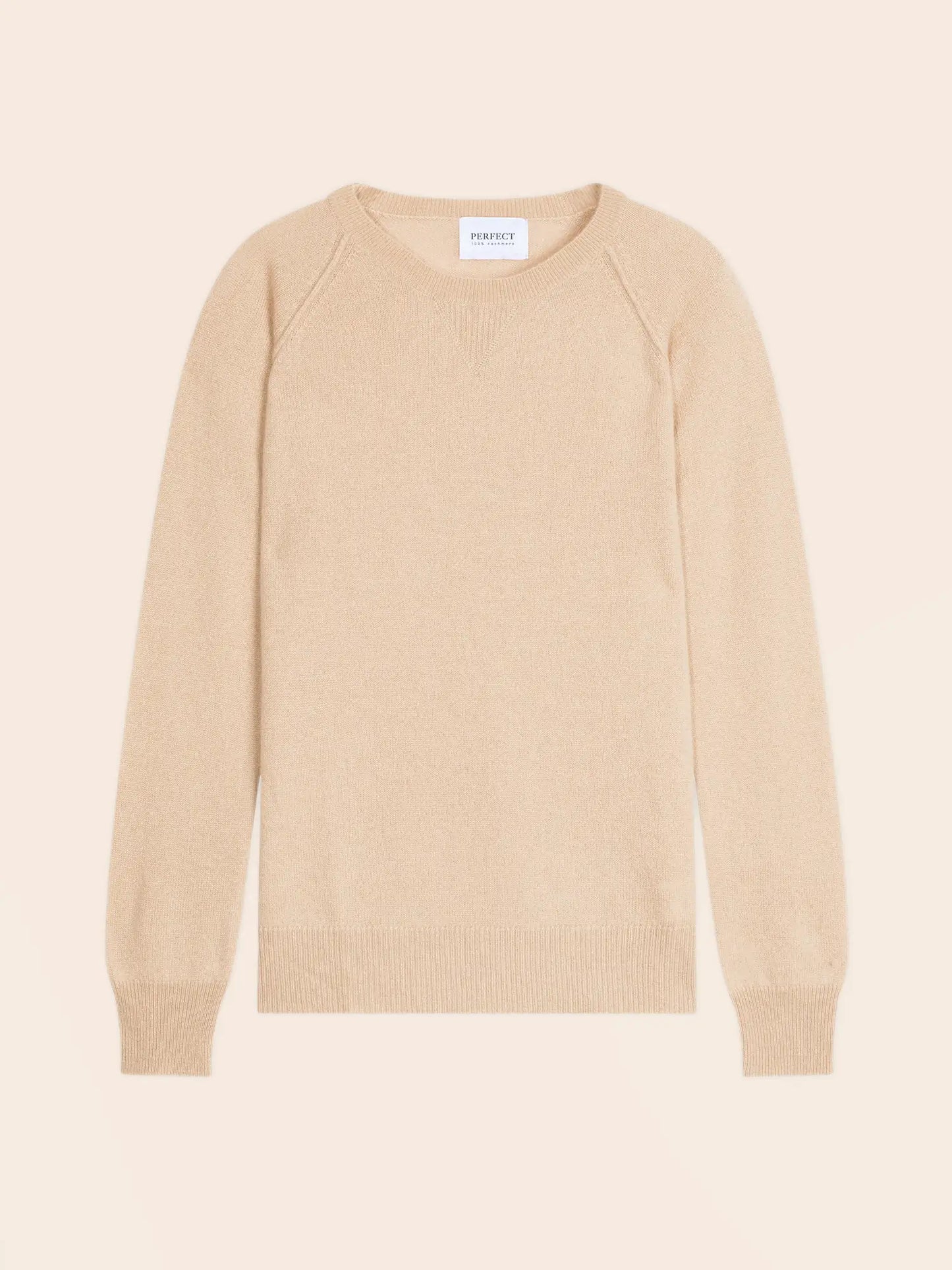 WILMA sweater crew neck sand