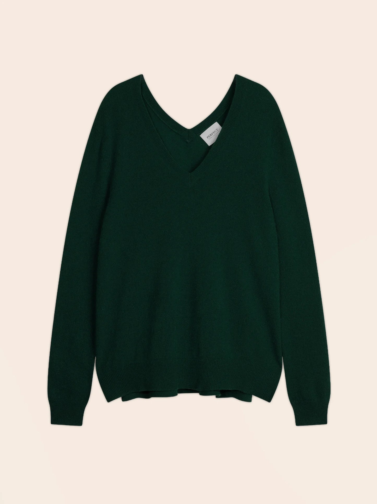 LOVA sweater v-neck devant and dos cypress