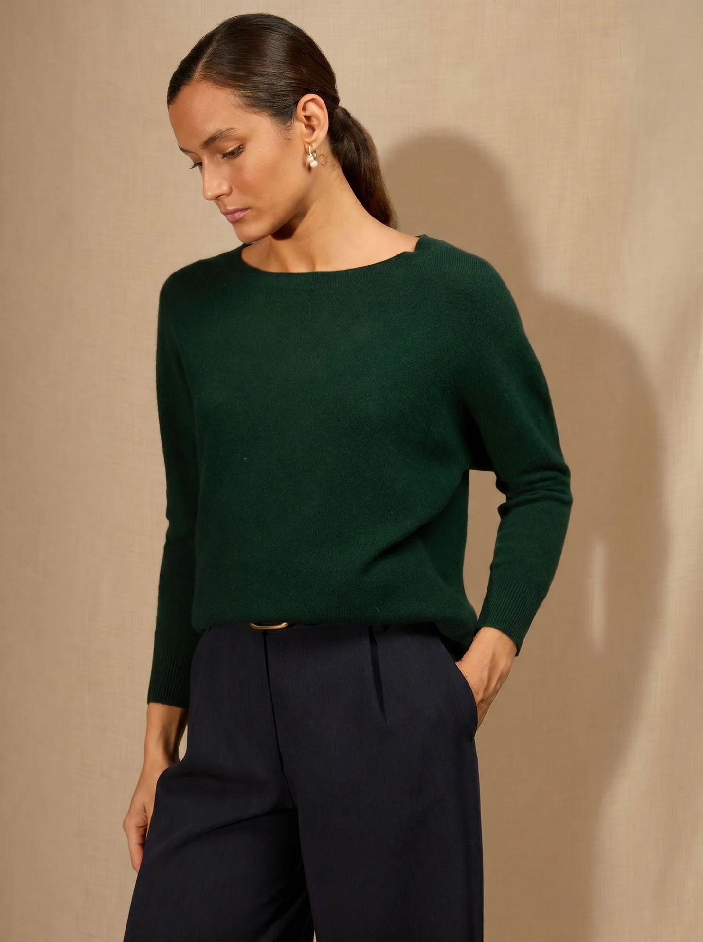 MOLLY pullover chauve souris zypresse